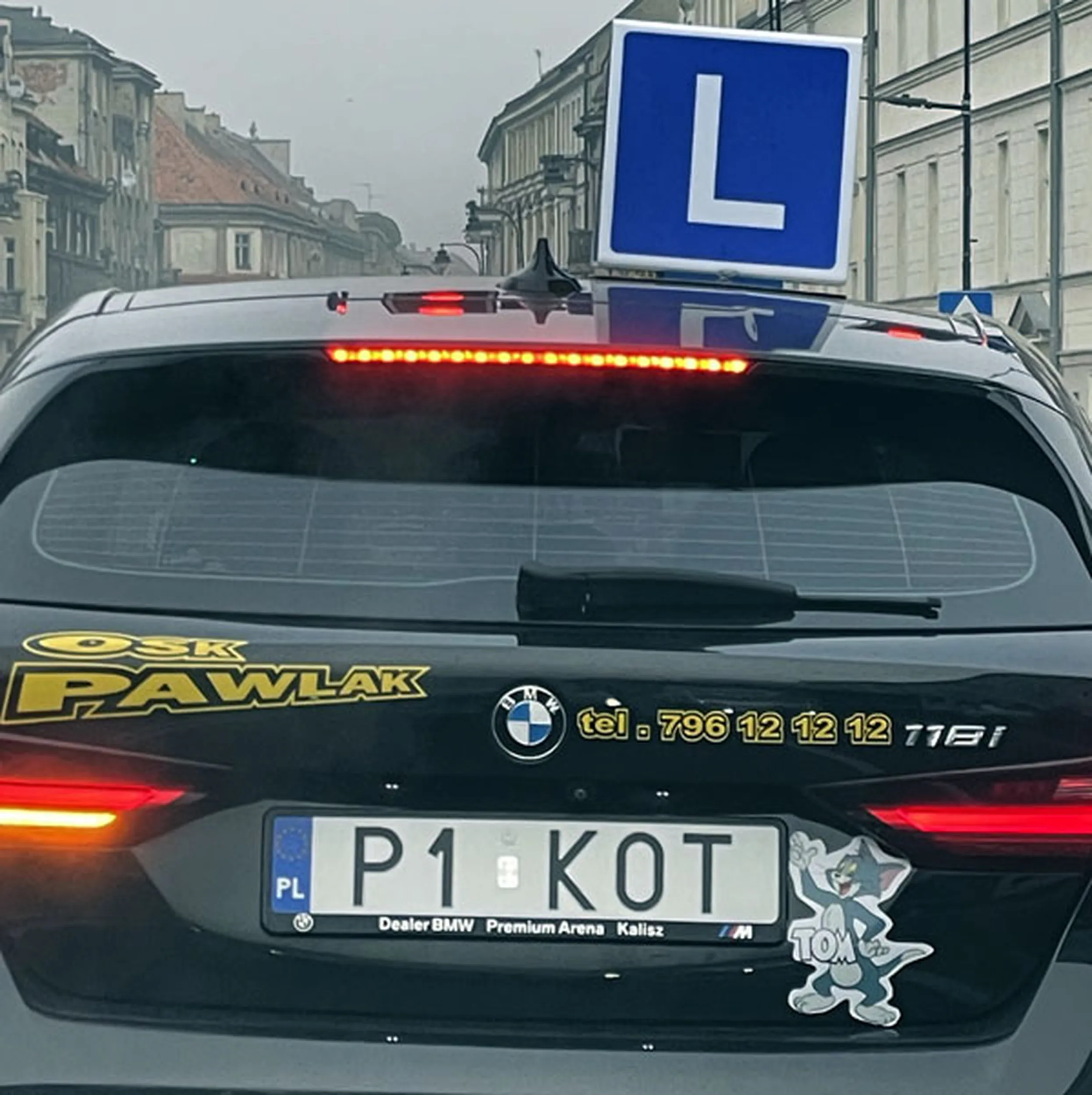 Fajny numer, blacha P1 KOT