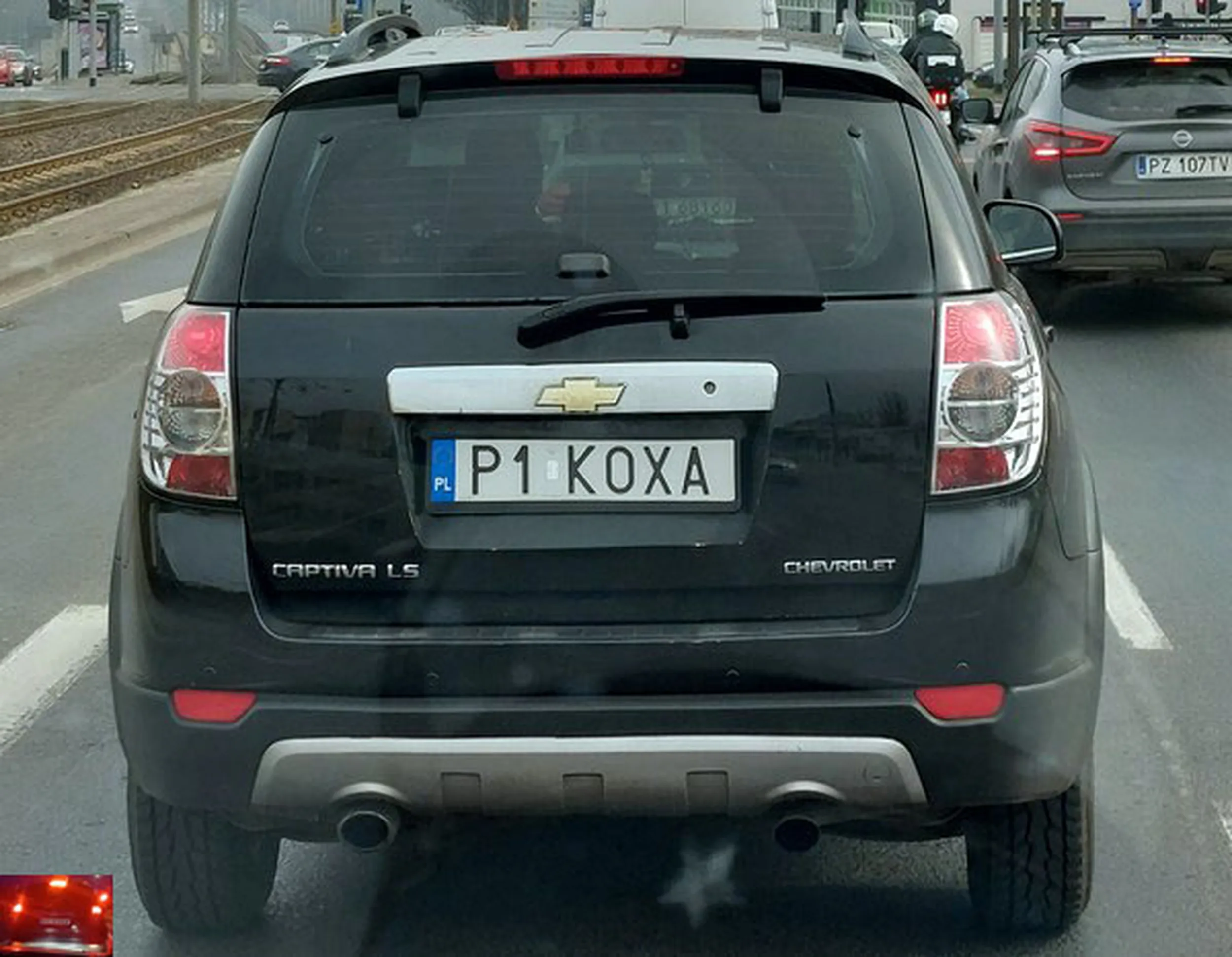 Fajny numer, blacha P1 KOXA
