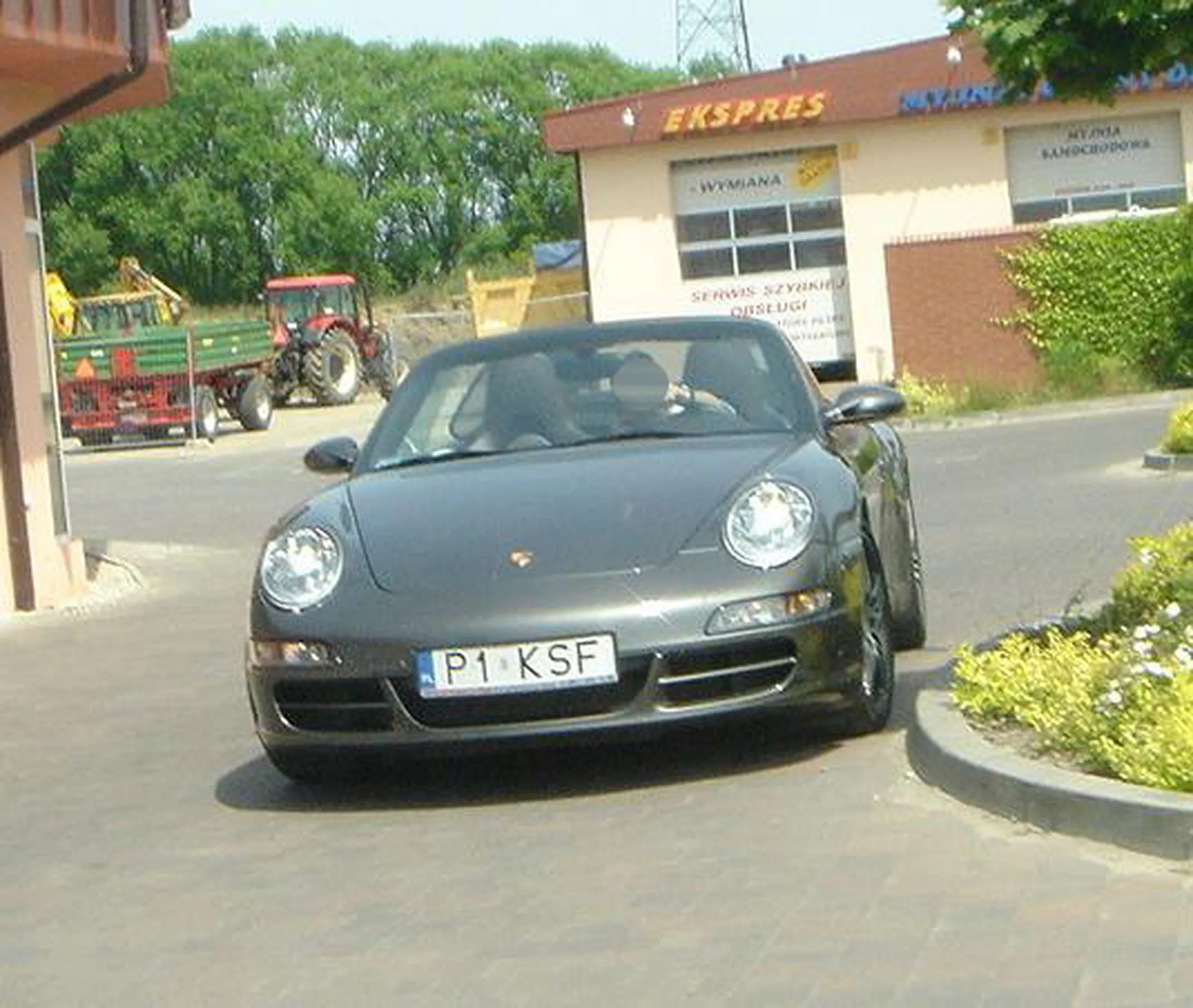 Fajny numer, blacha P1 KSF