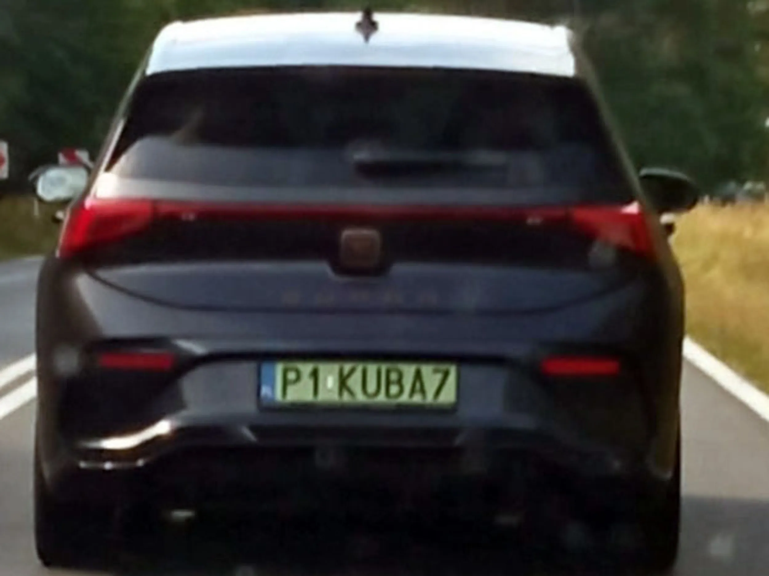 Fajny numer, blacha P1 KUBA7