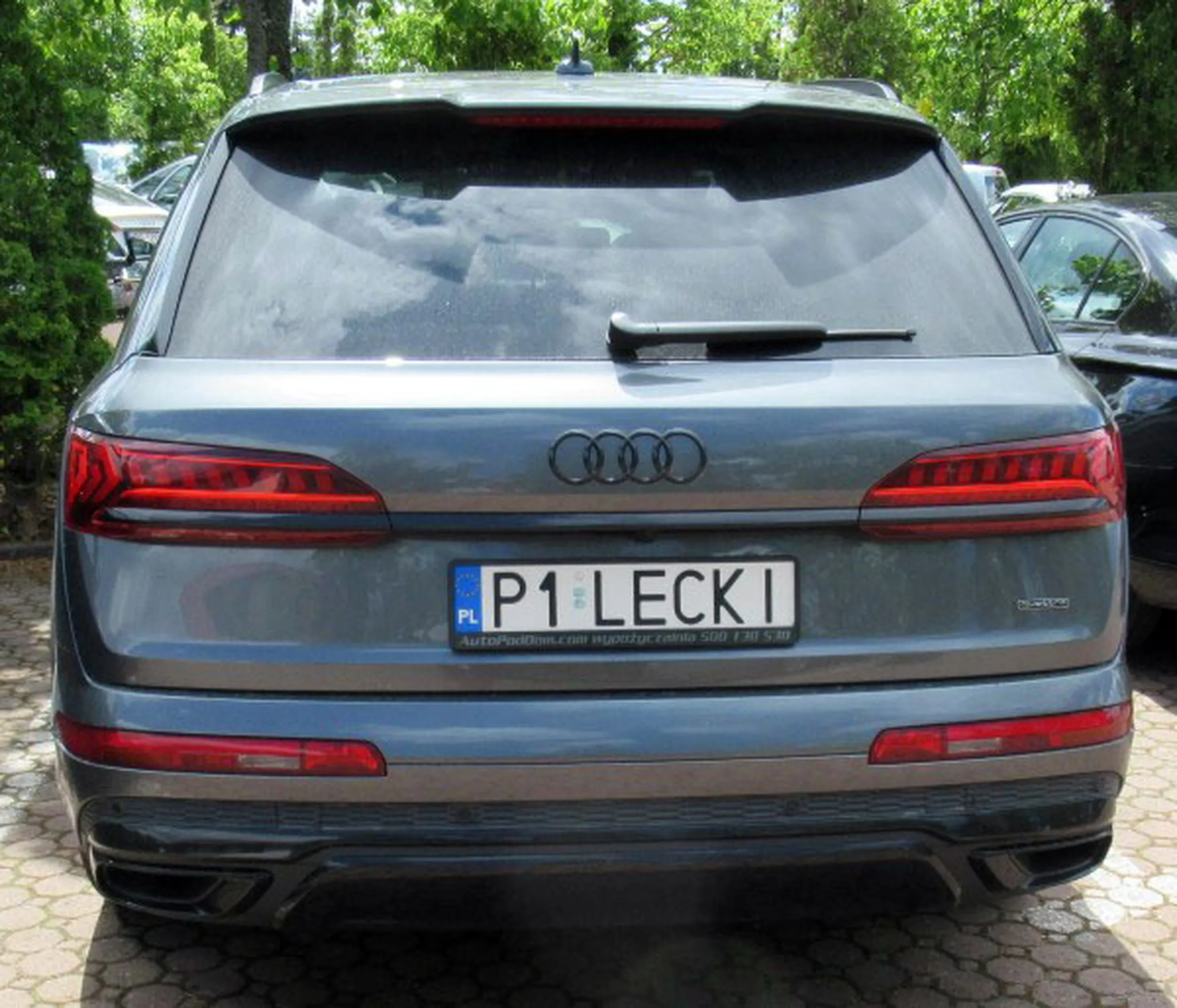 Fajny numer, blacha P1 LECKI