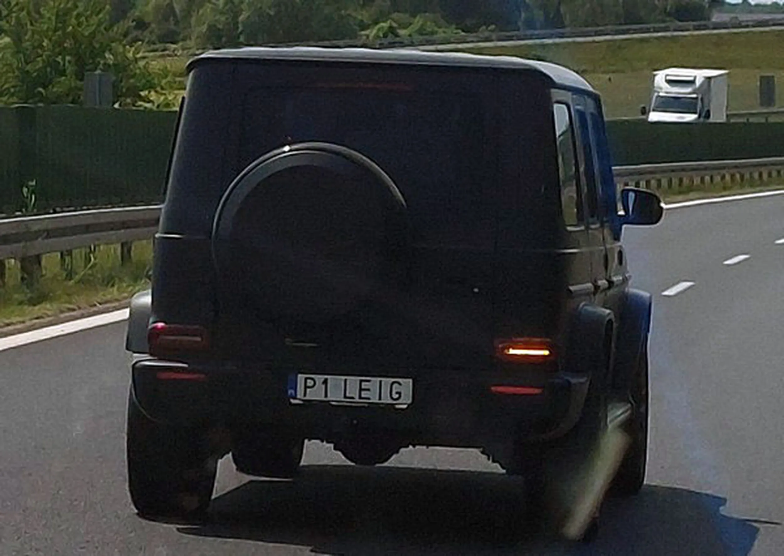 Fajny numer, blacha P1 LEIG