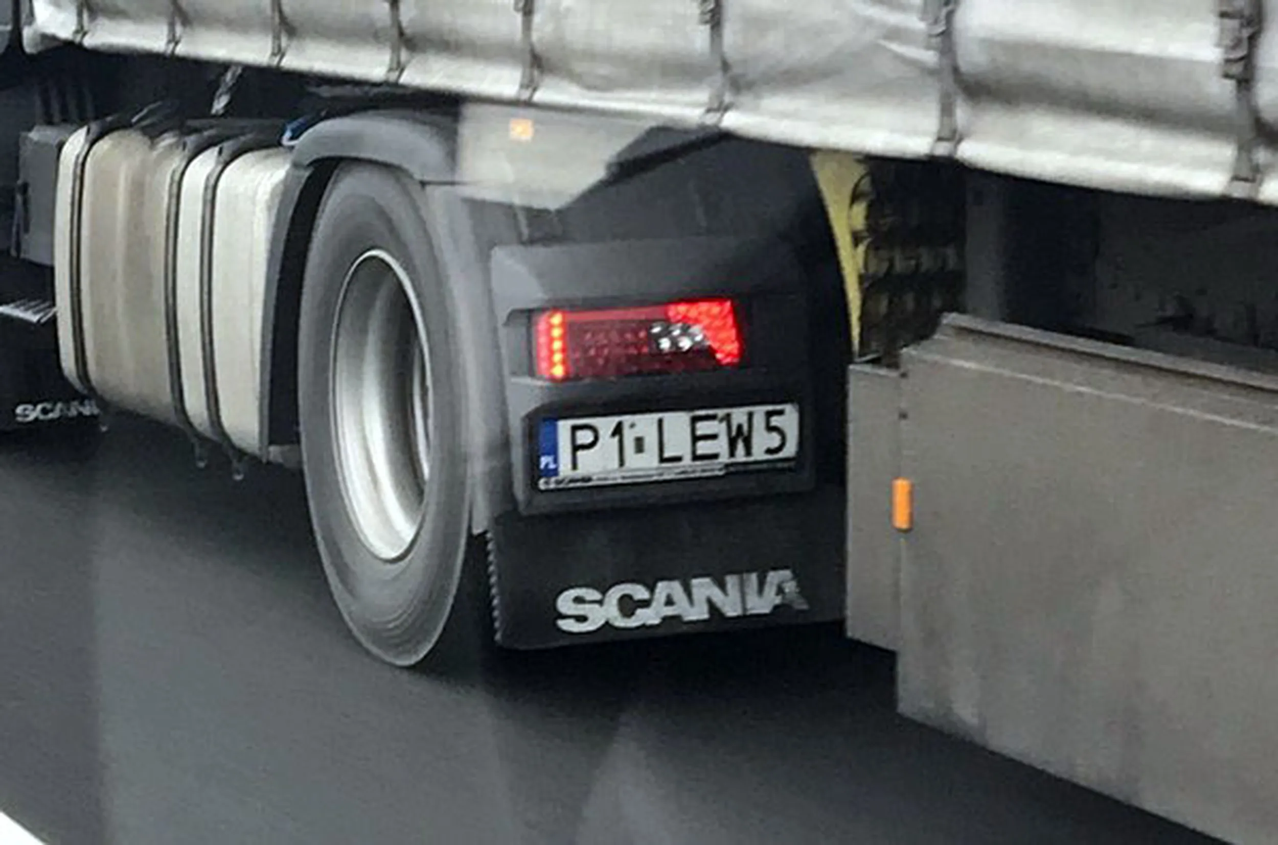 Fajny numer, blacha P1 LEW5