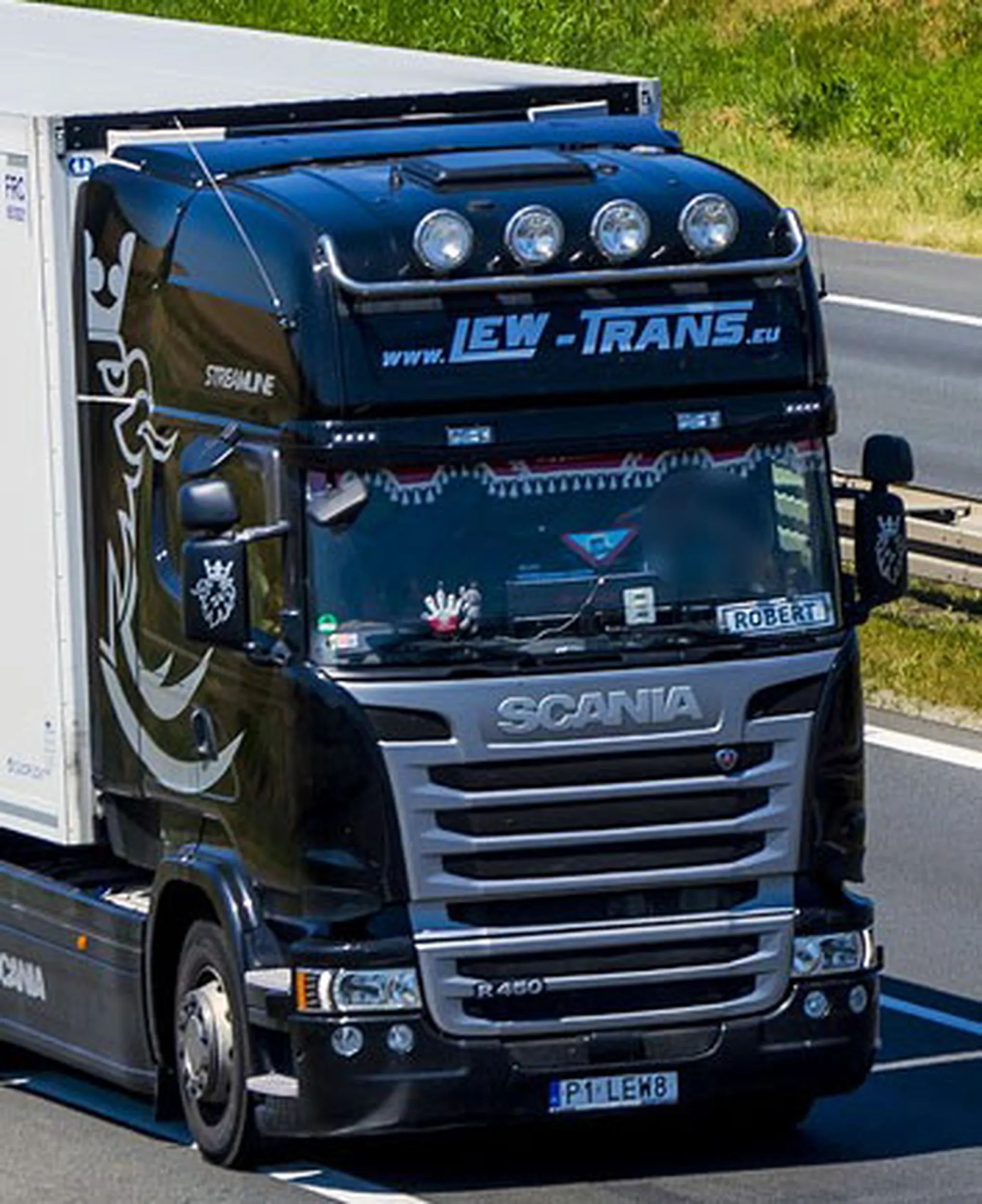 Fajny numer, blacha P1 LEW8