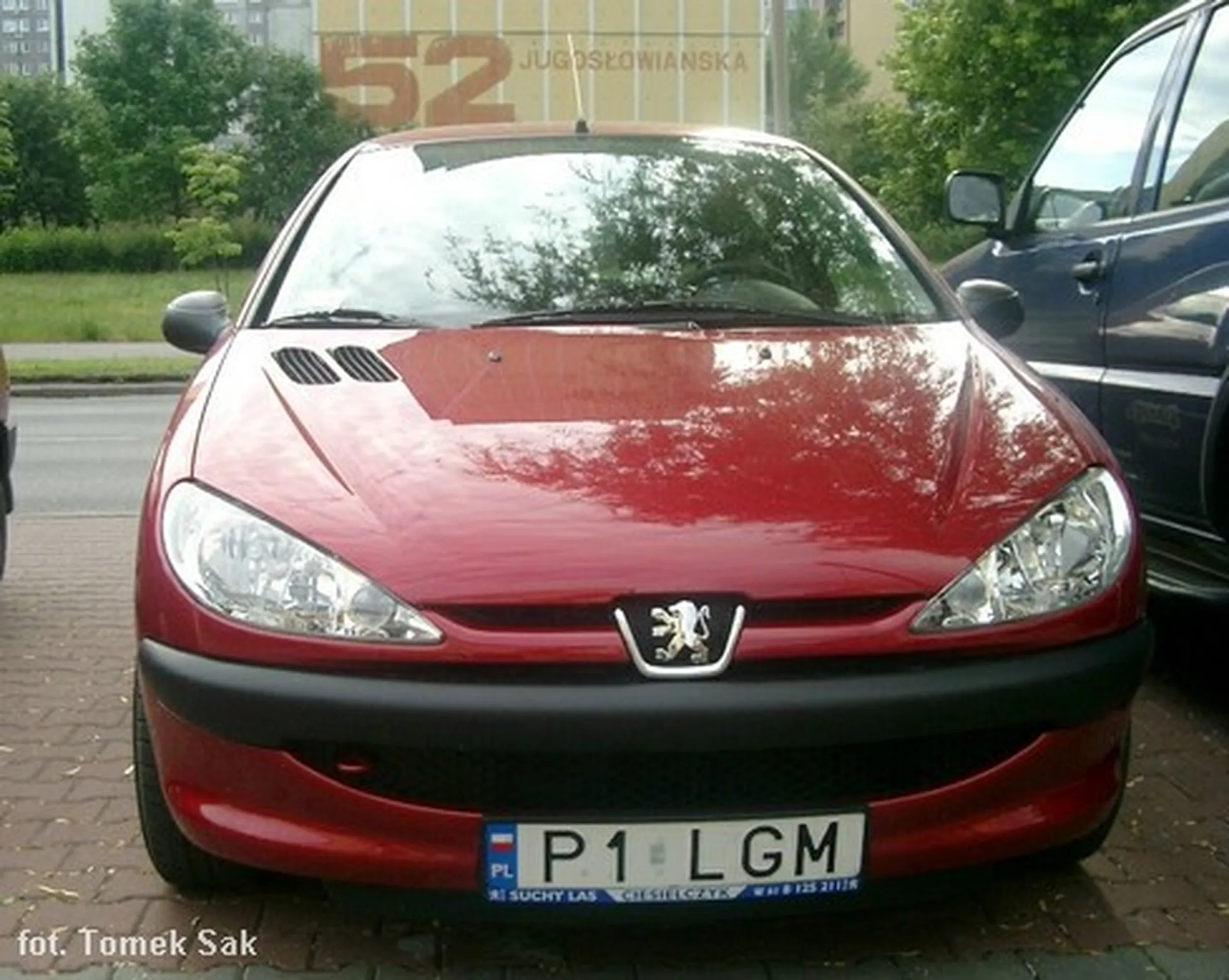 Fajny numer, blacha P1 LGM