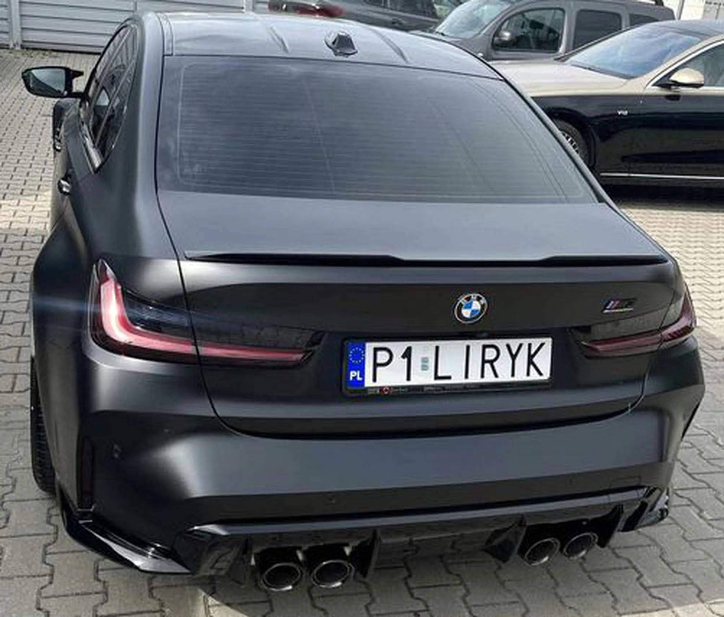 Fajny numer, blacha P1 LIRYK