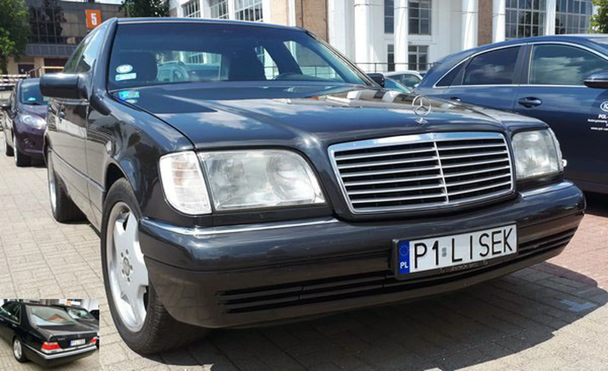 Fajny numer, blacha P1 LISEK