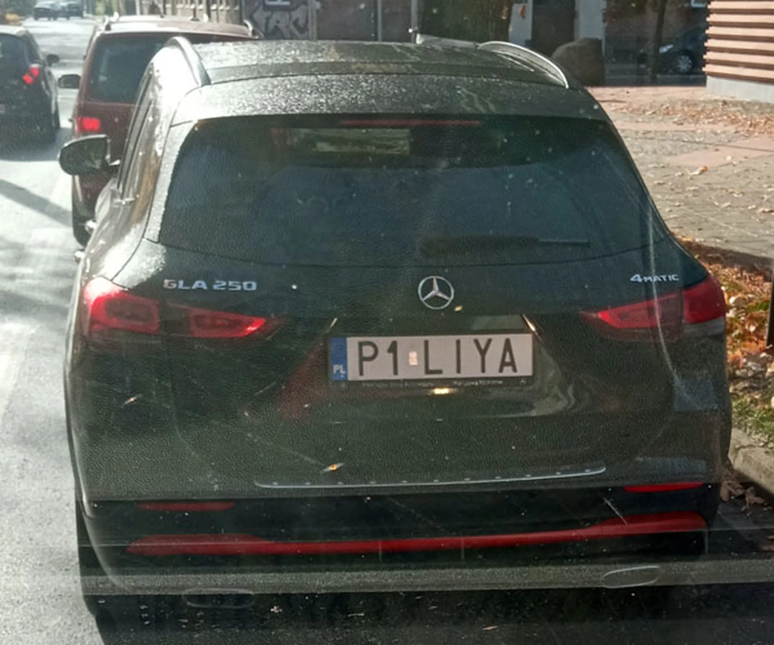 Fajny numer, blacha P1 LIYA