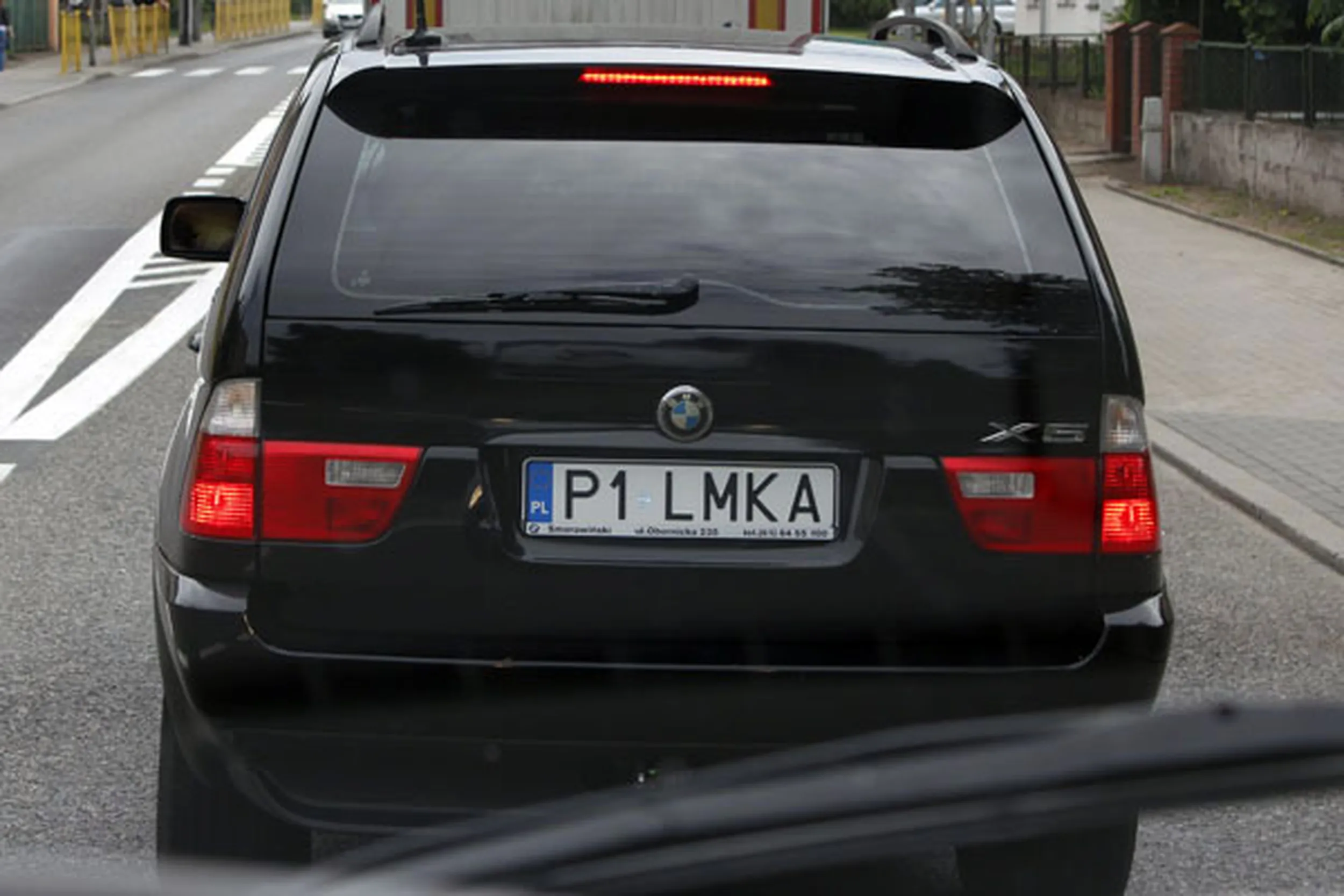 Fajny numer, blacha P1 LMKA