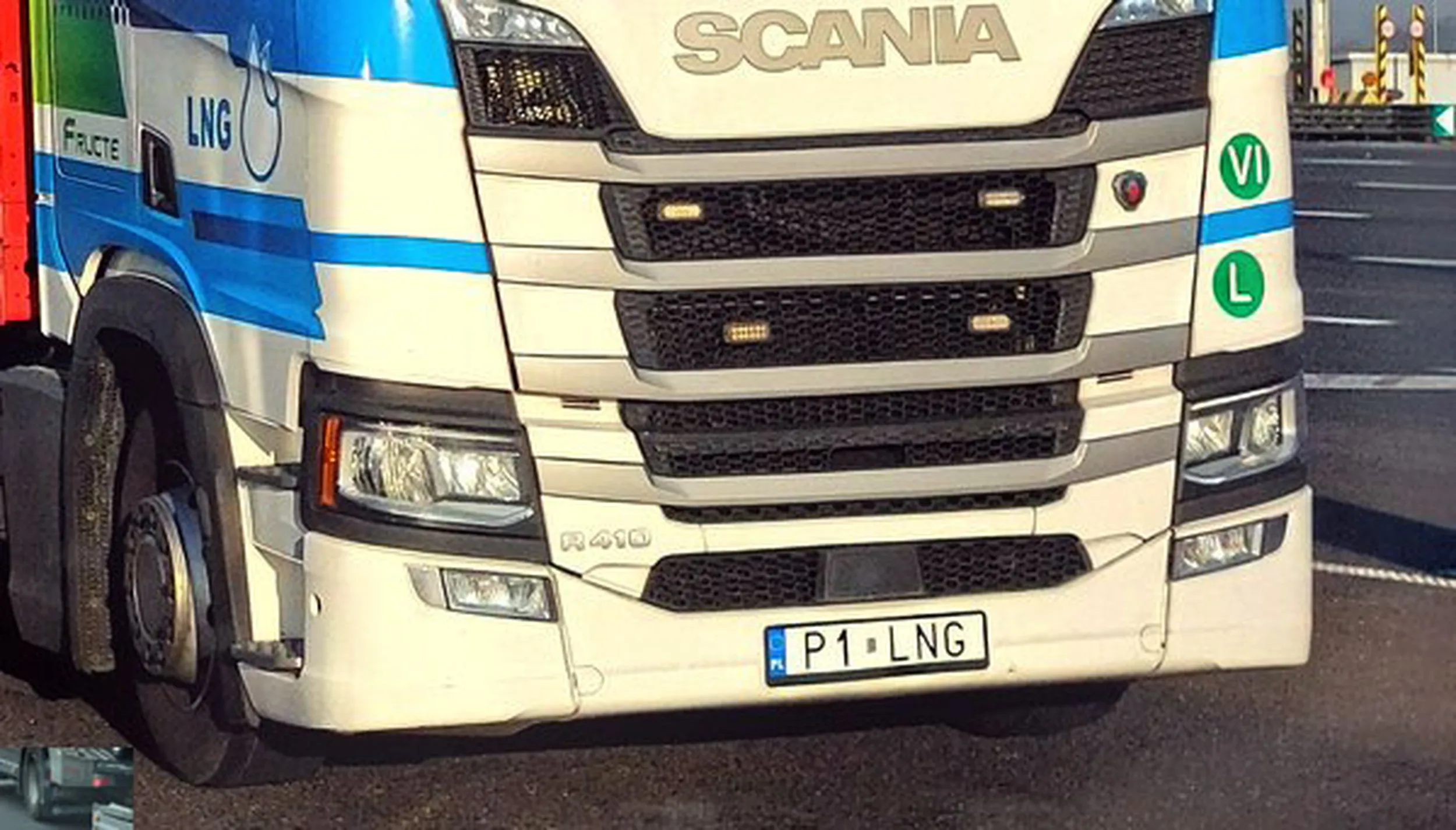 Fajny numer, blacha P1 LNG