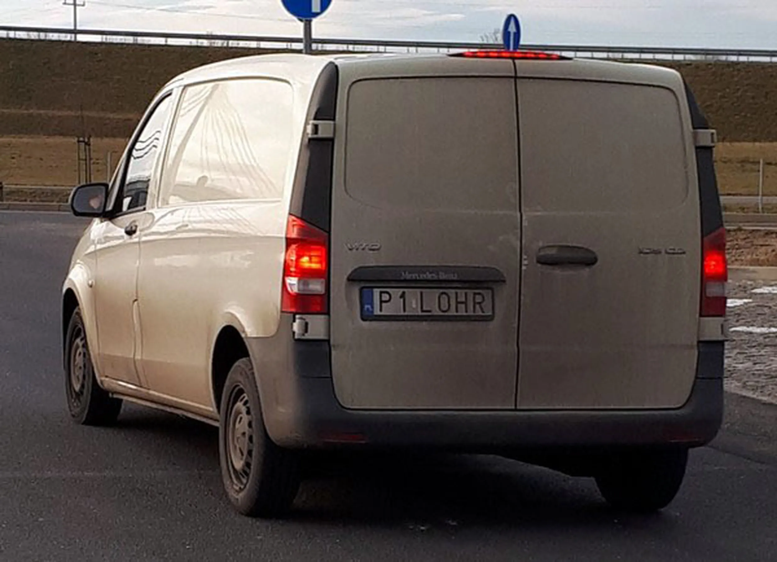 Fajny numer, blacha P1 LOHR