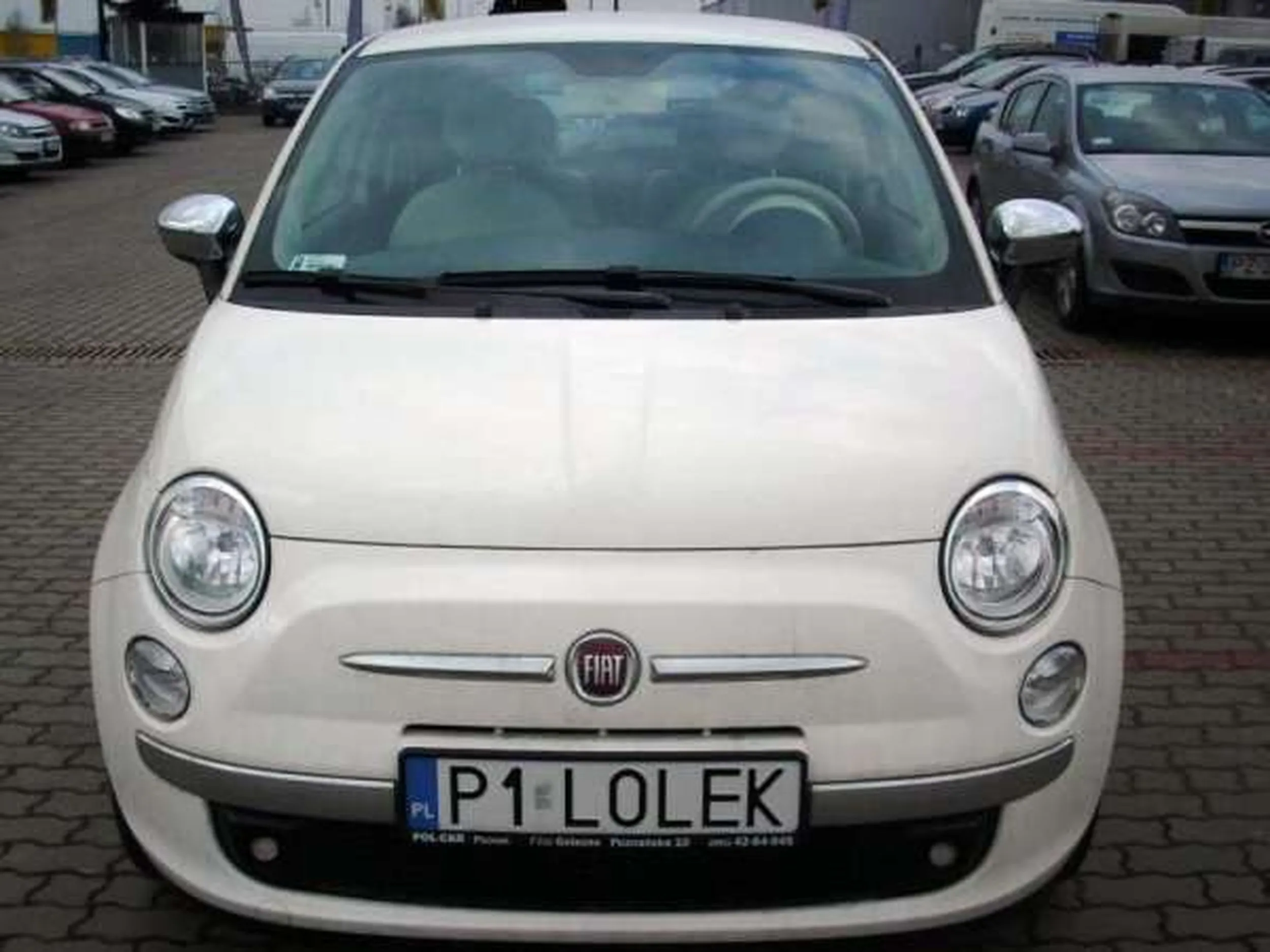 Fajny numer, blacha P1 LOLEK