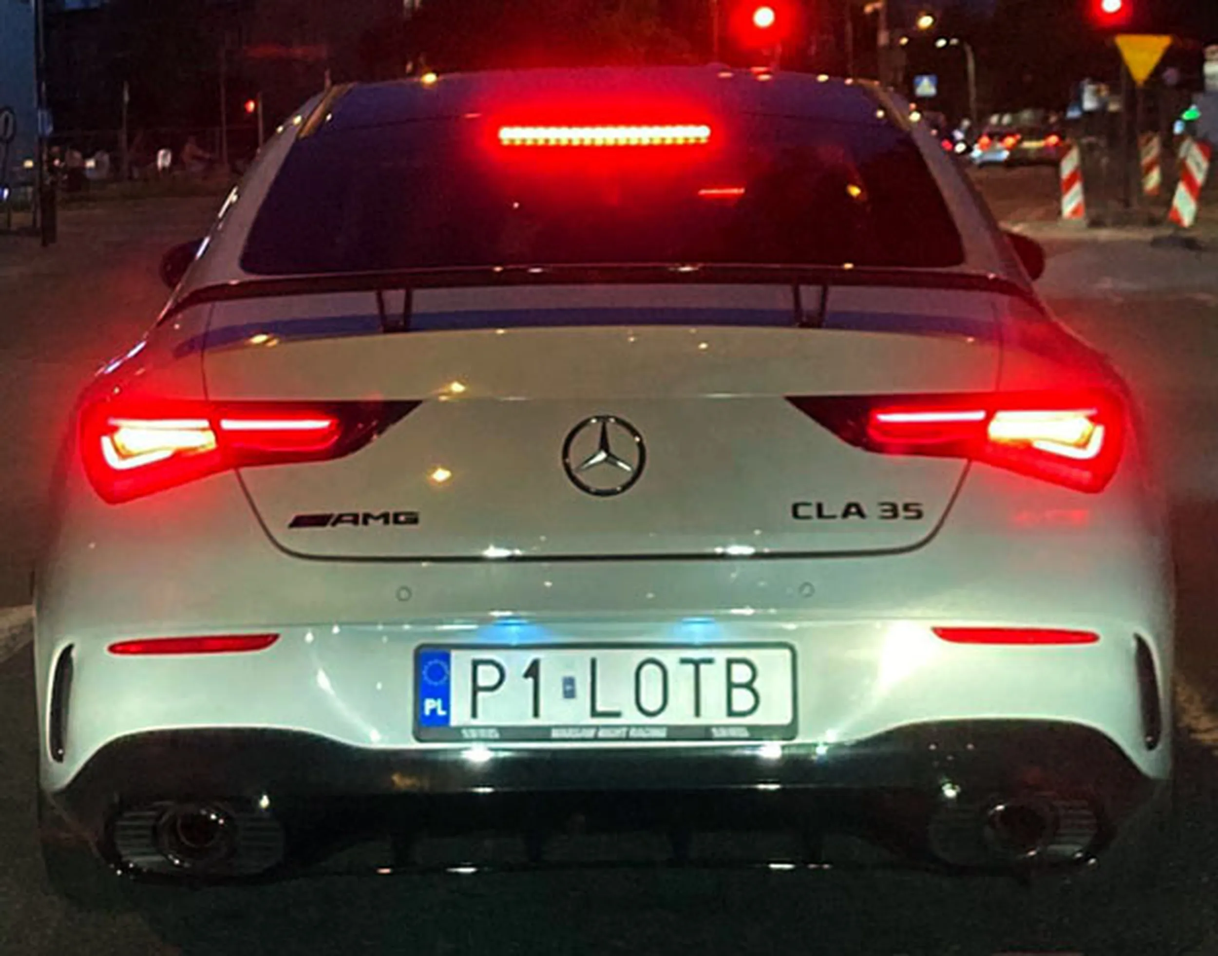 Fajny numer, blacha P1 LOTB