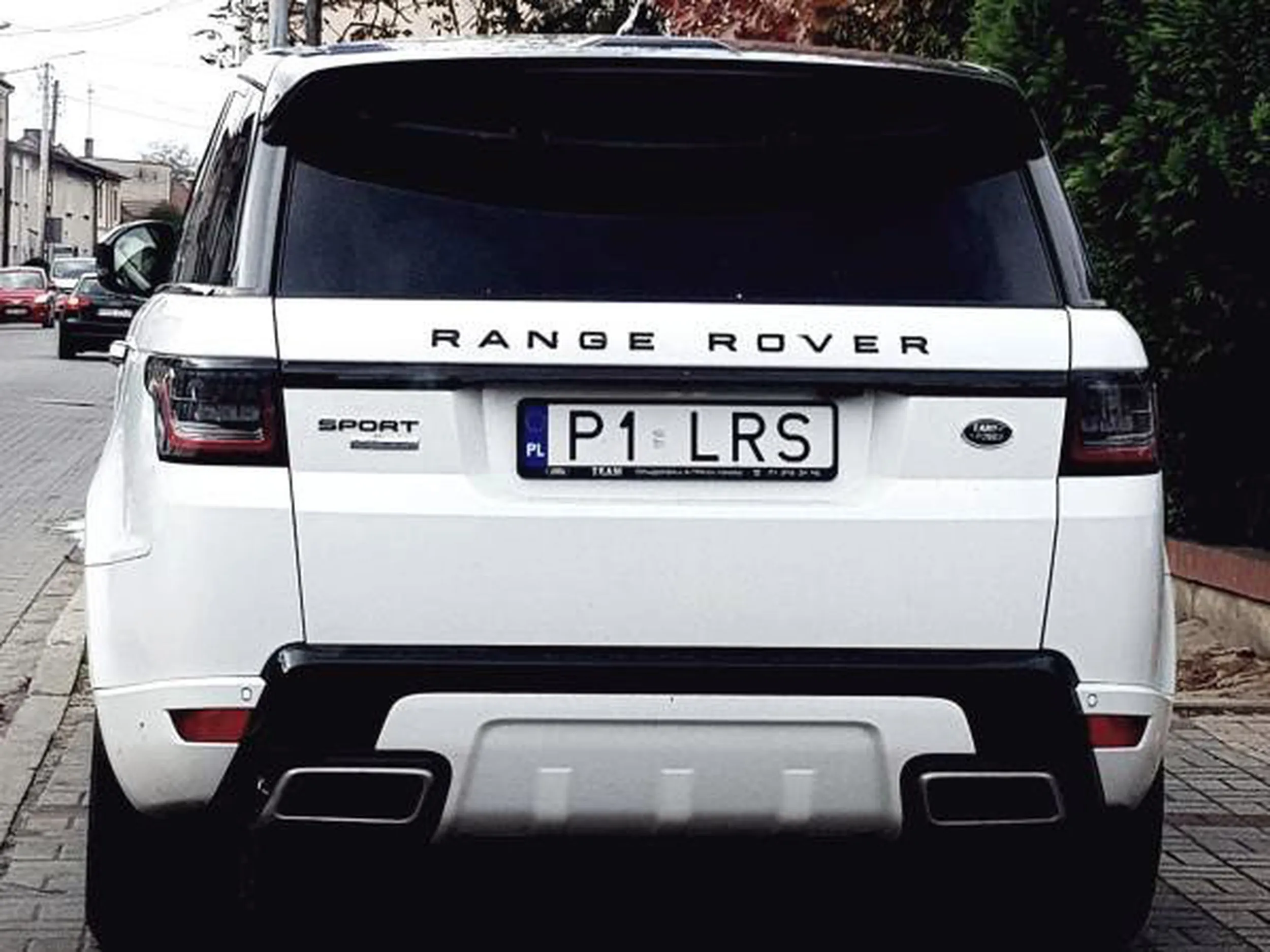 Fajny numer, blacha P1 LRS