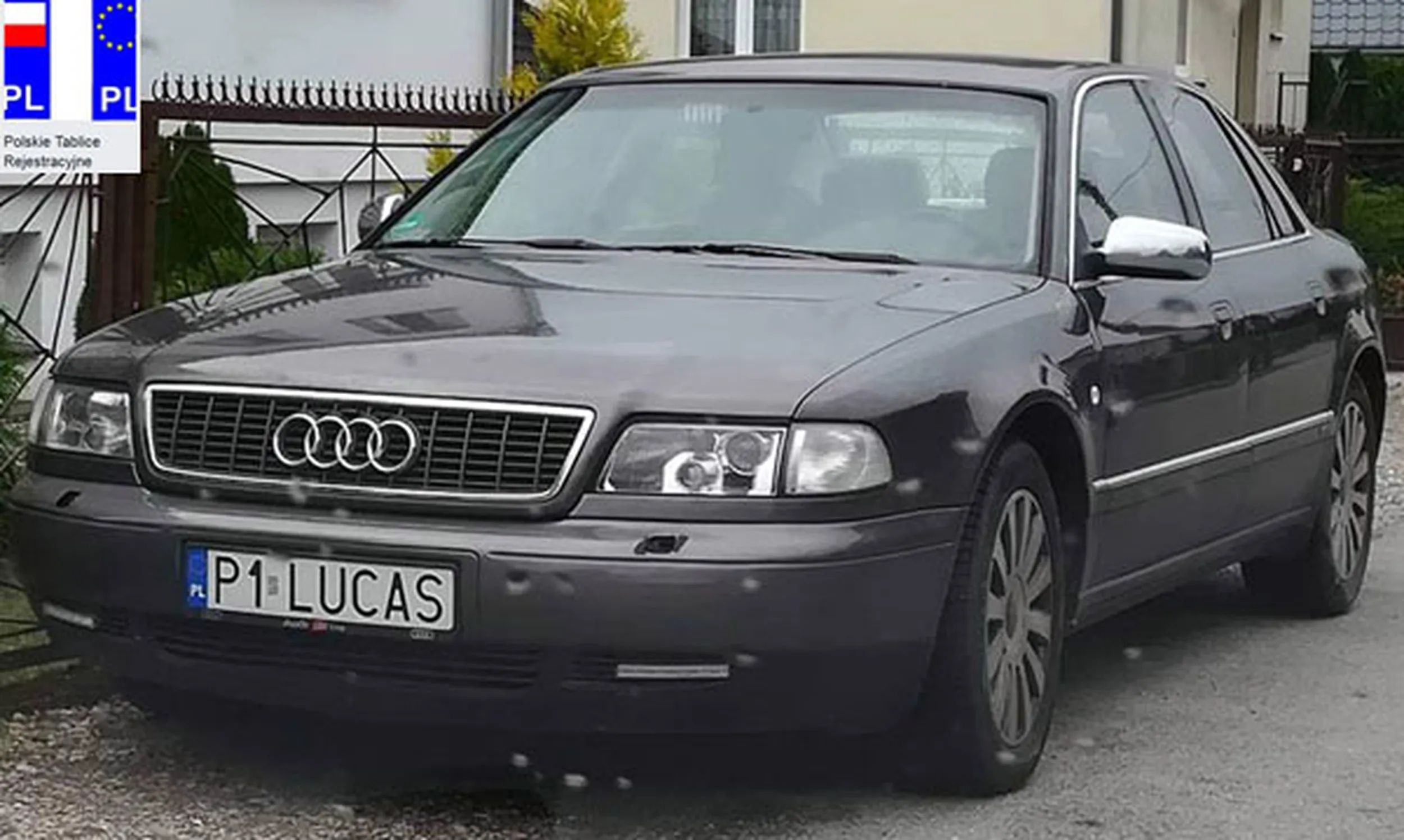 Fajny numer, blacha P1 LUCAS