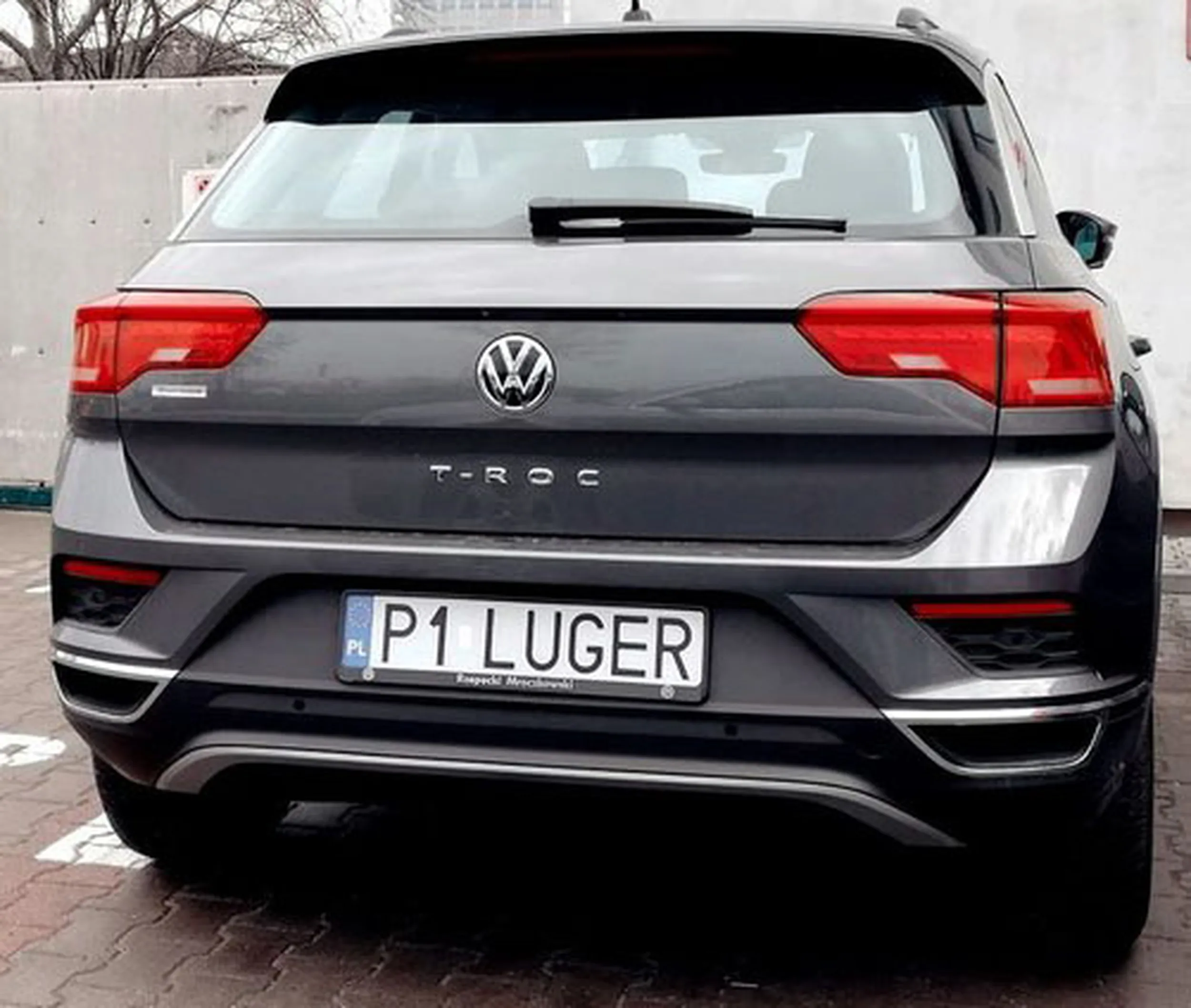 Fajny numer, blacha P1 LUGER