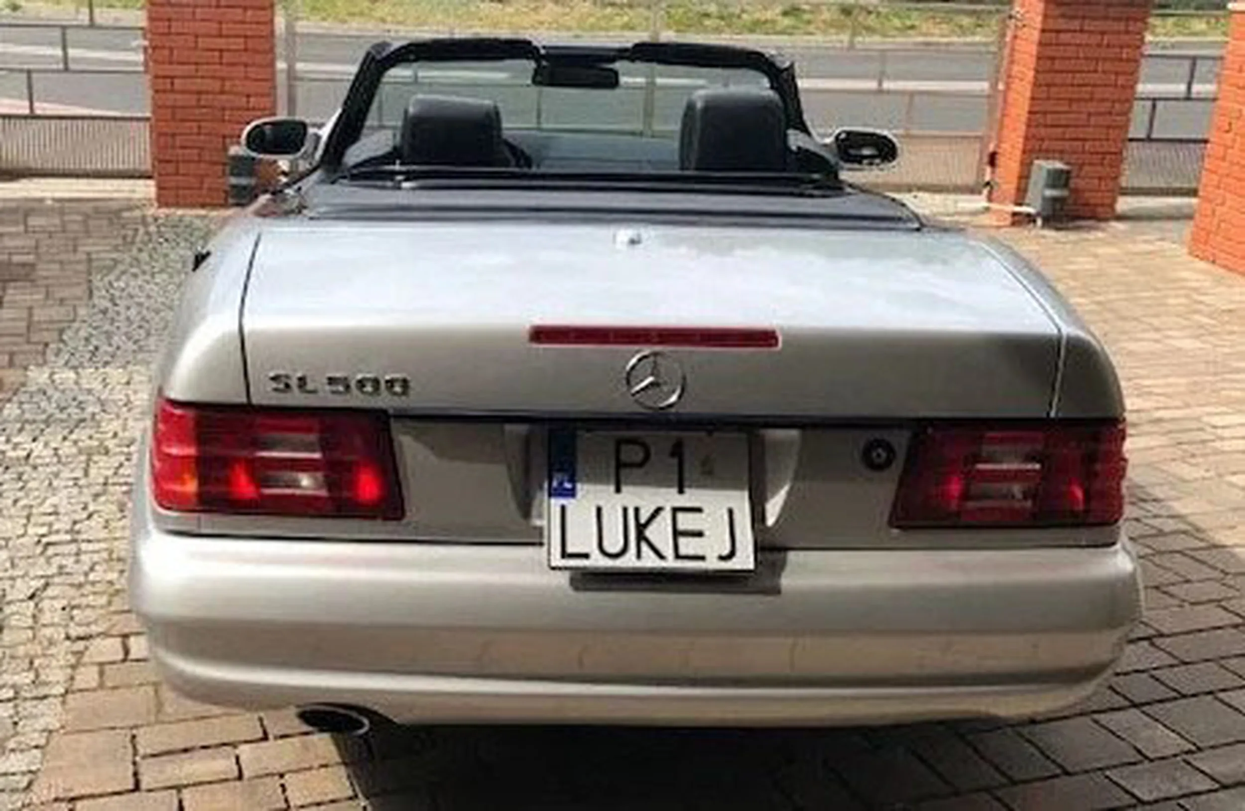 Fajny numer, blacha P1 LUKEJ