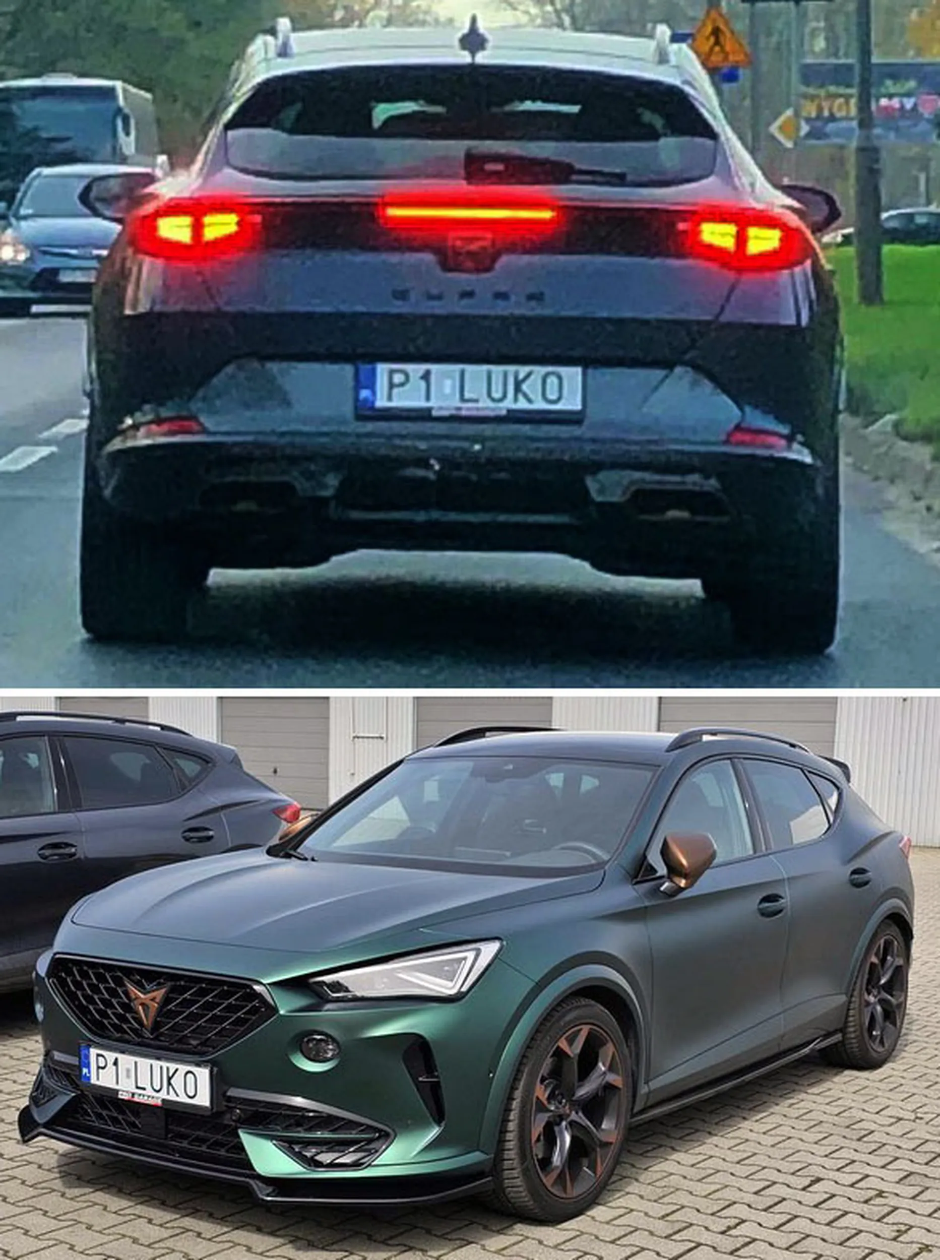 Fajny numer, blacha P1 LUKO