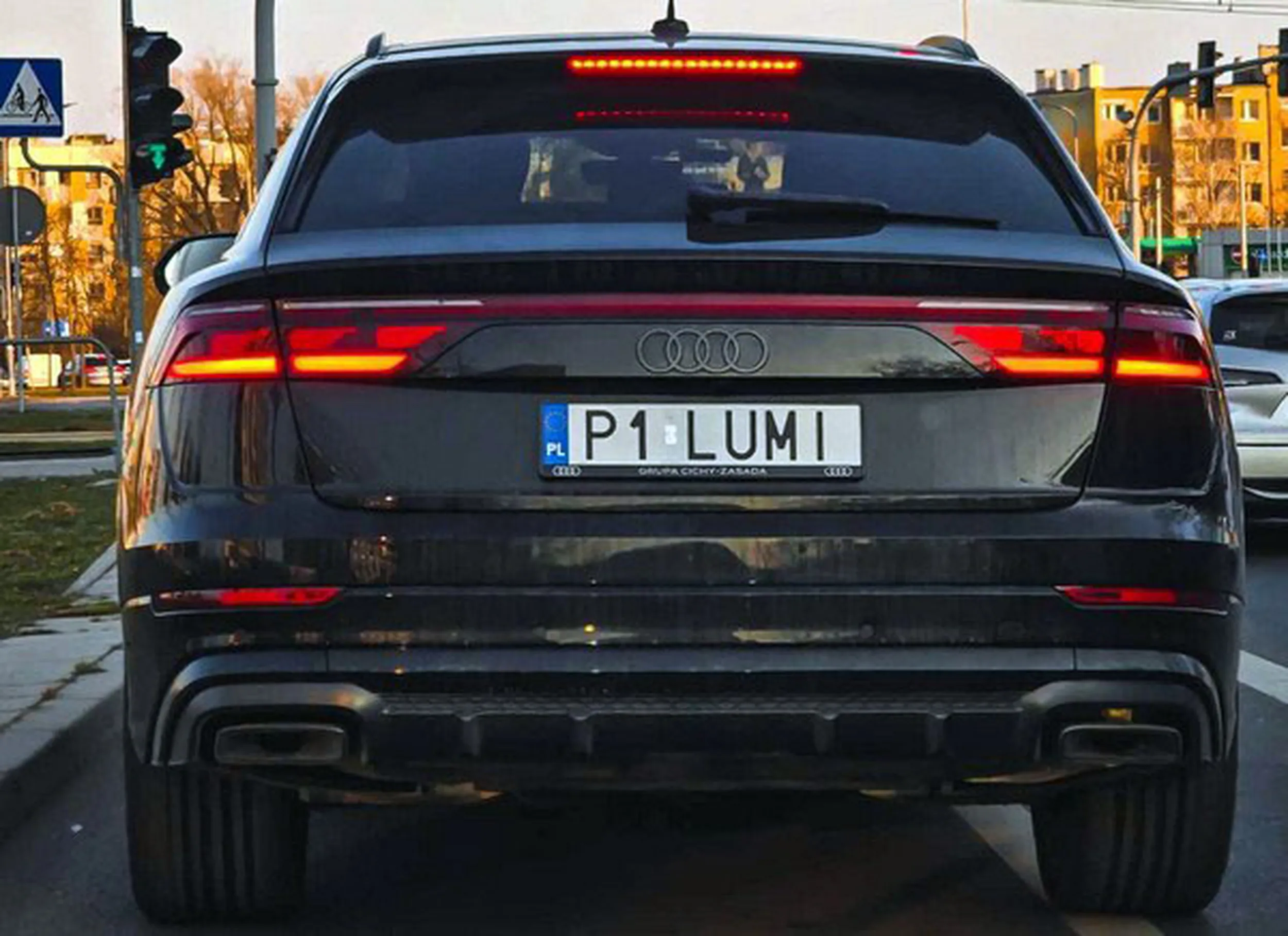 Fajny numer, blacha P1 LUMI