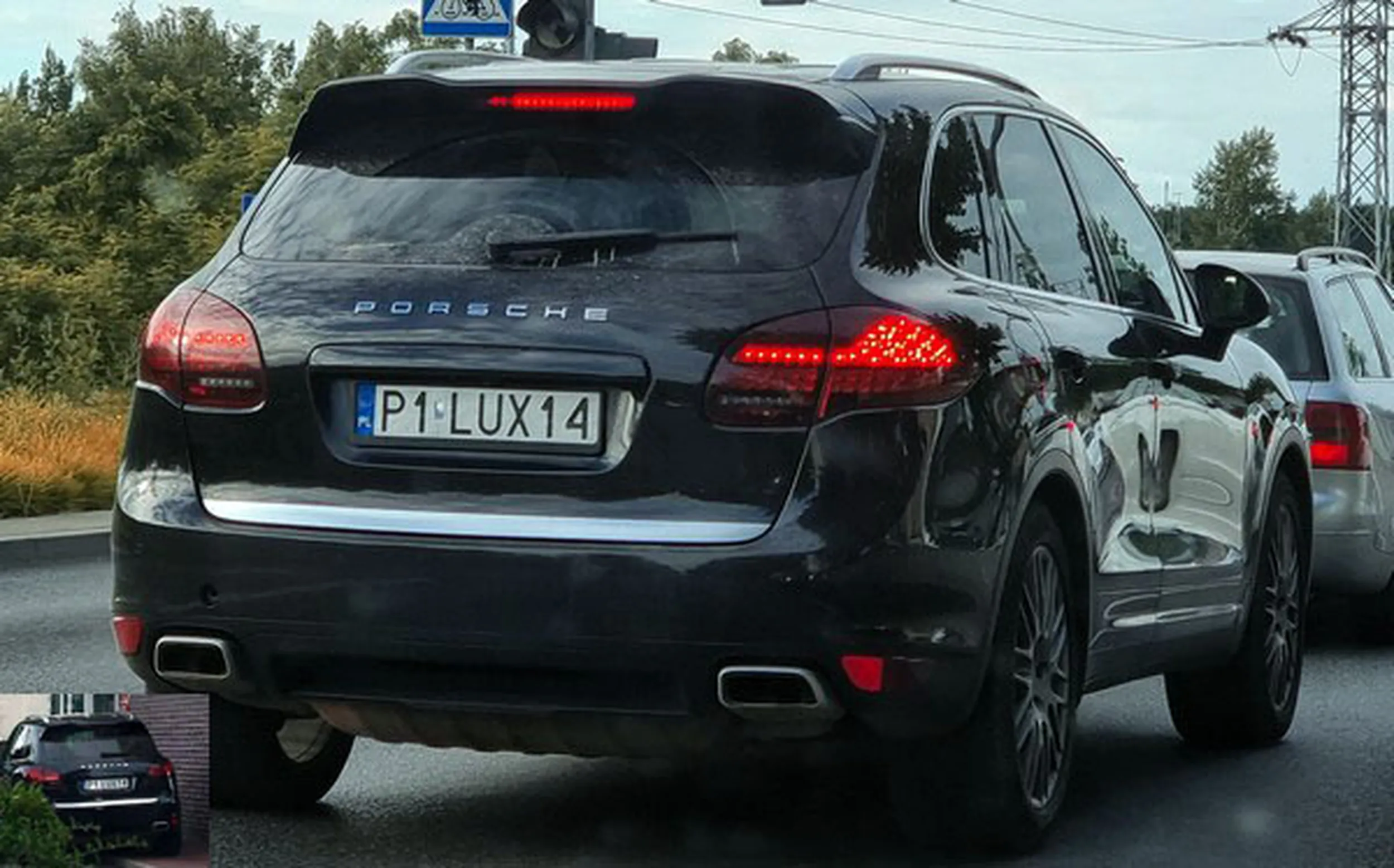 Fajny numer, blacha P1 LUX14