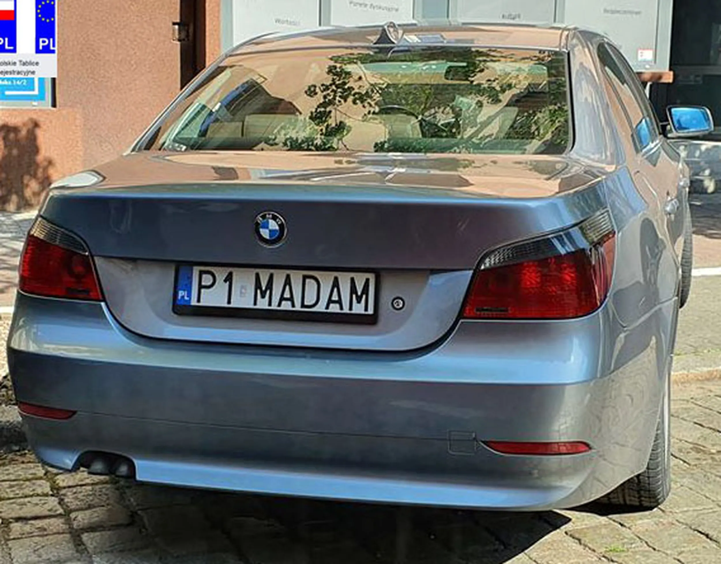 Fajny numer, blacha P1 MADAM