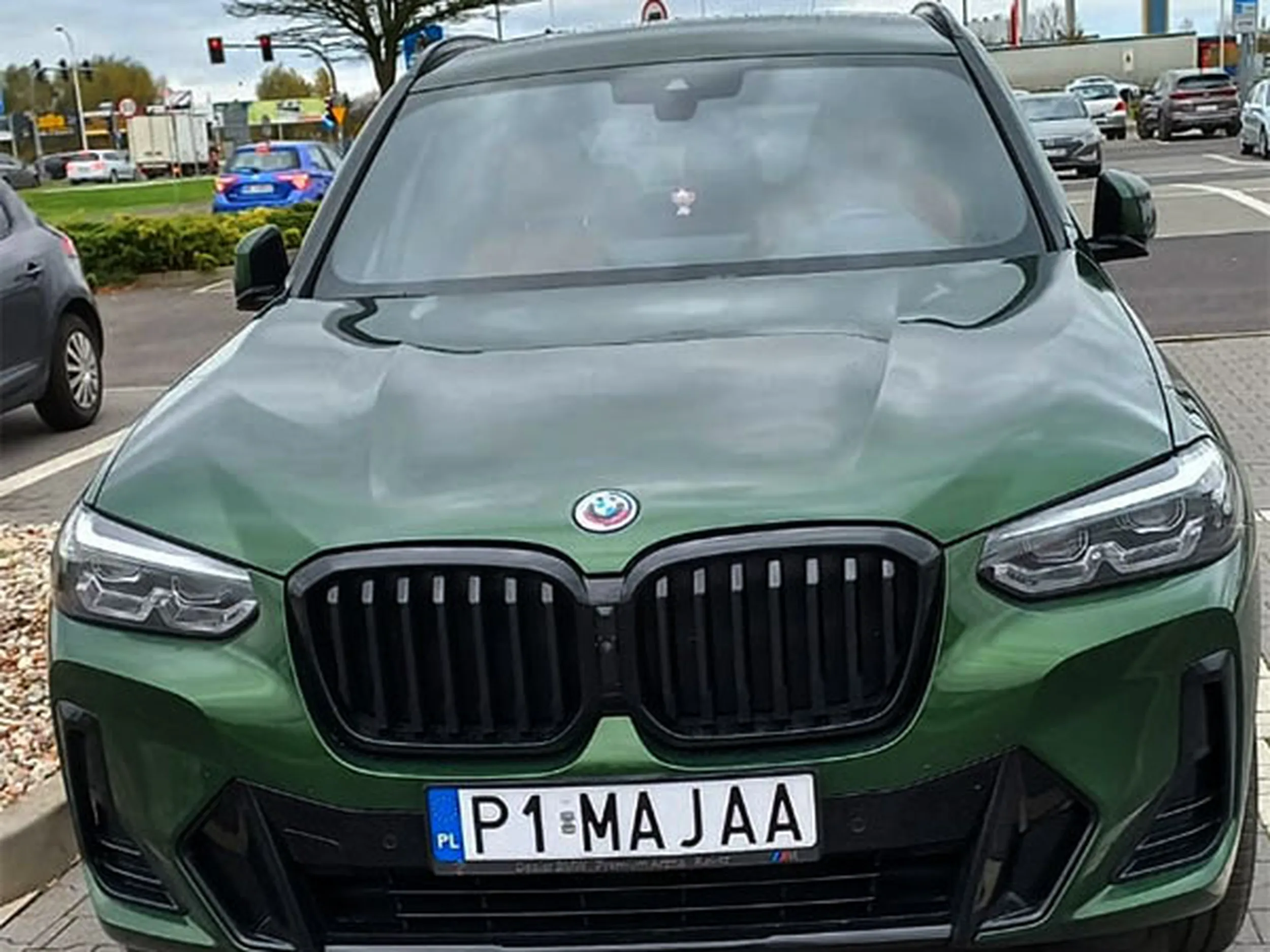 Fajny numer, blacha P1 MAJAA