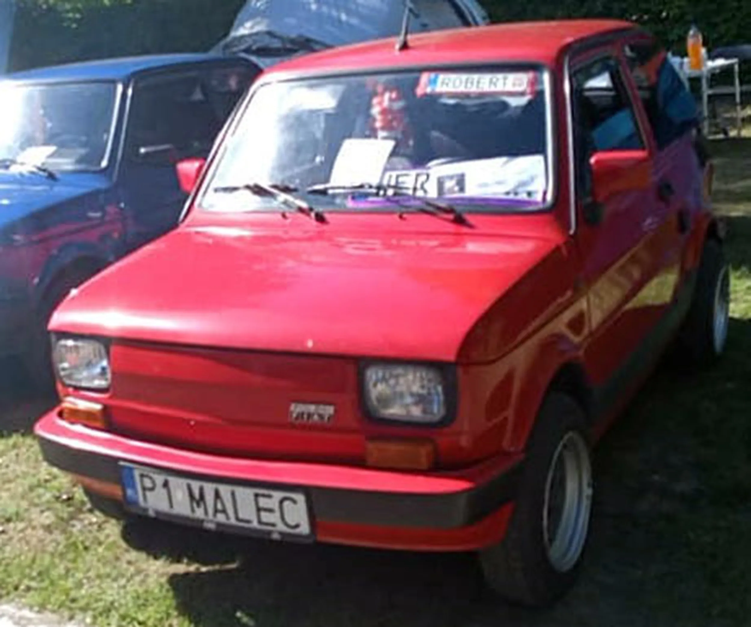 Fajny numer, blacha P1 MALEC