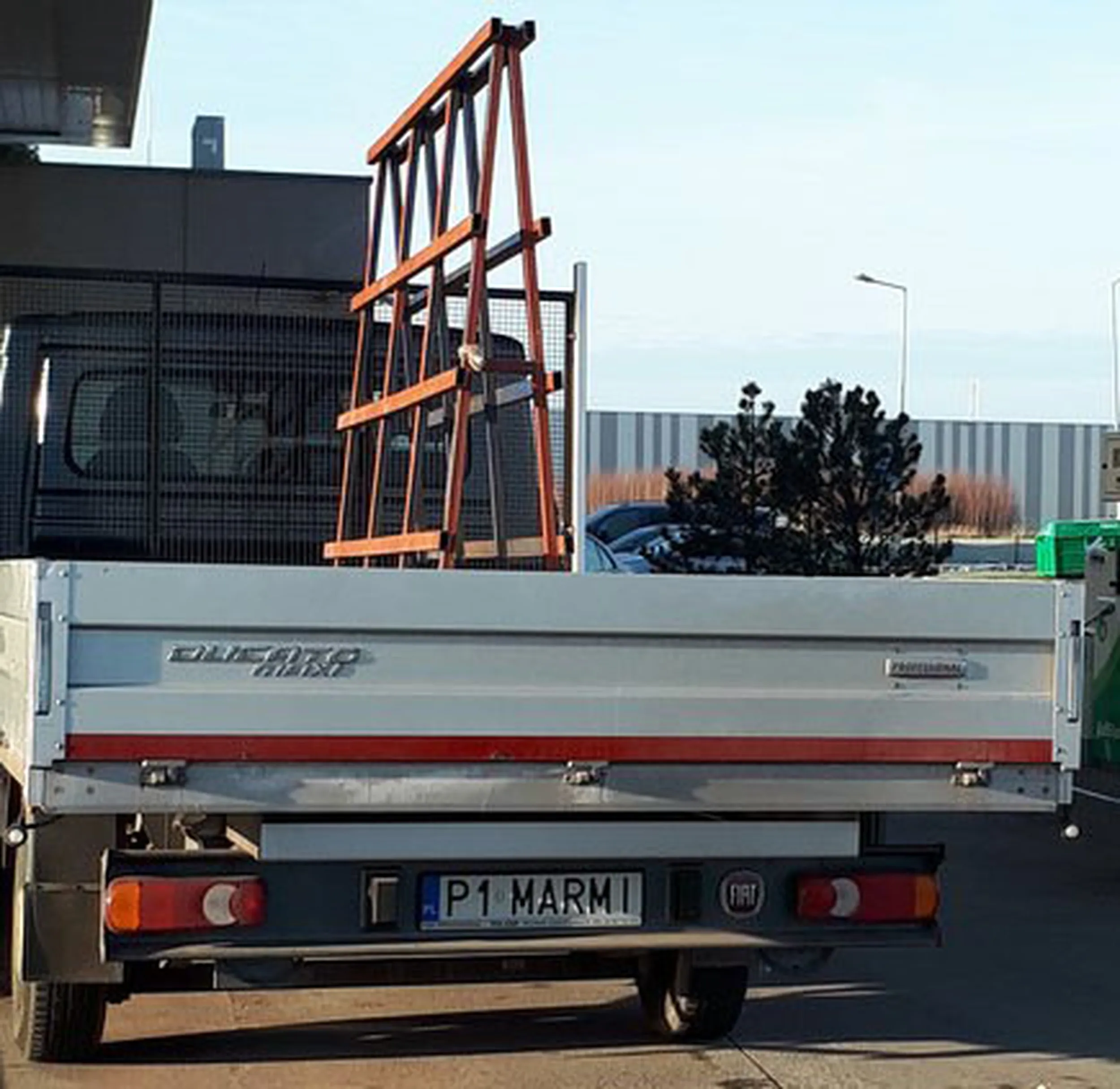 Fajny numer, blacha P1 MARMI