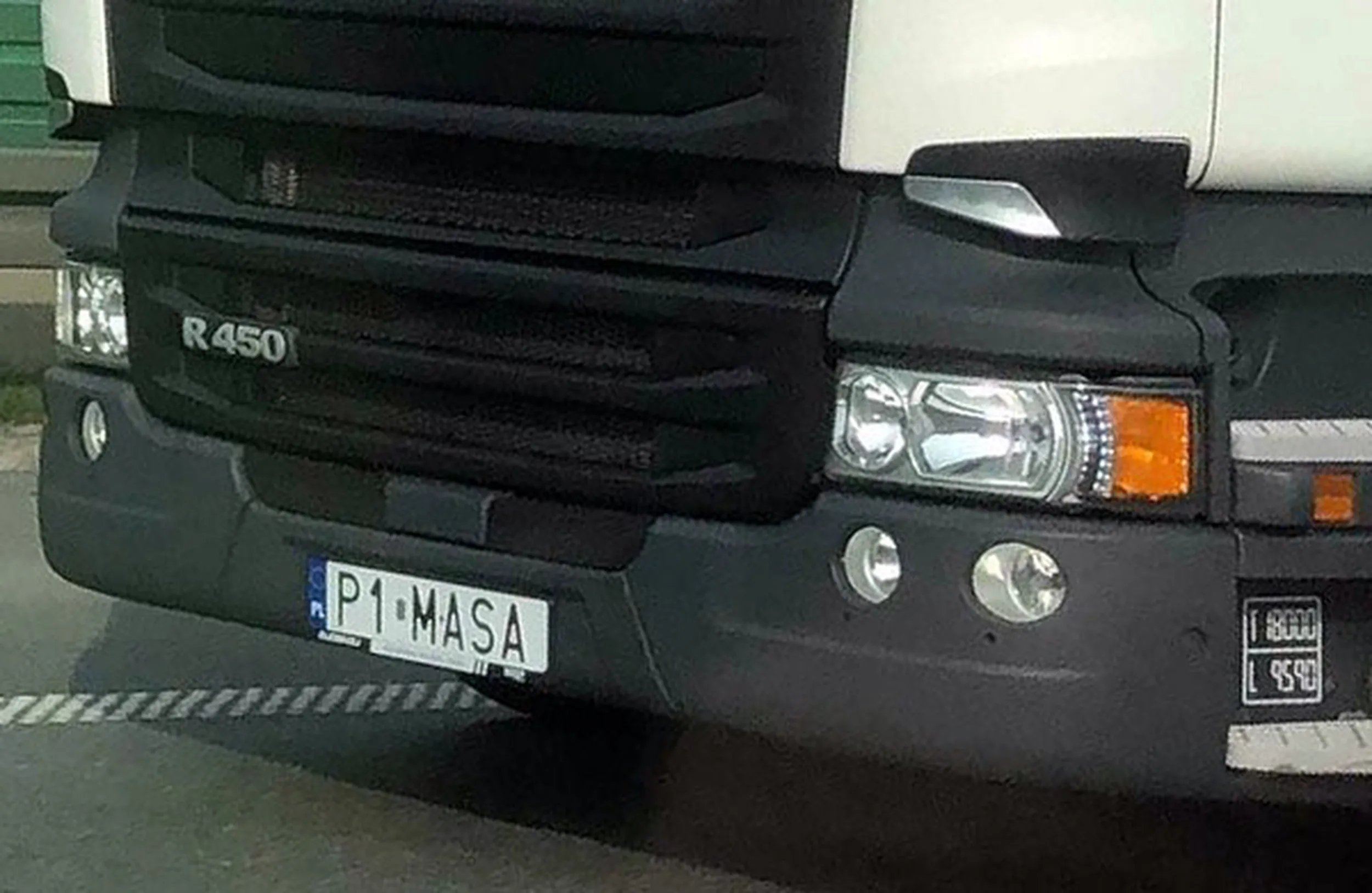 Fajny numer, blacha P1 MASA