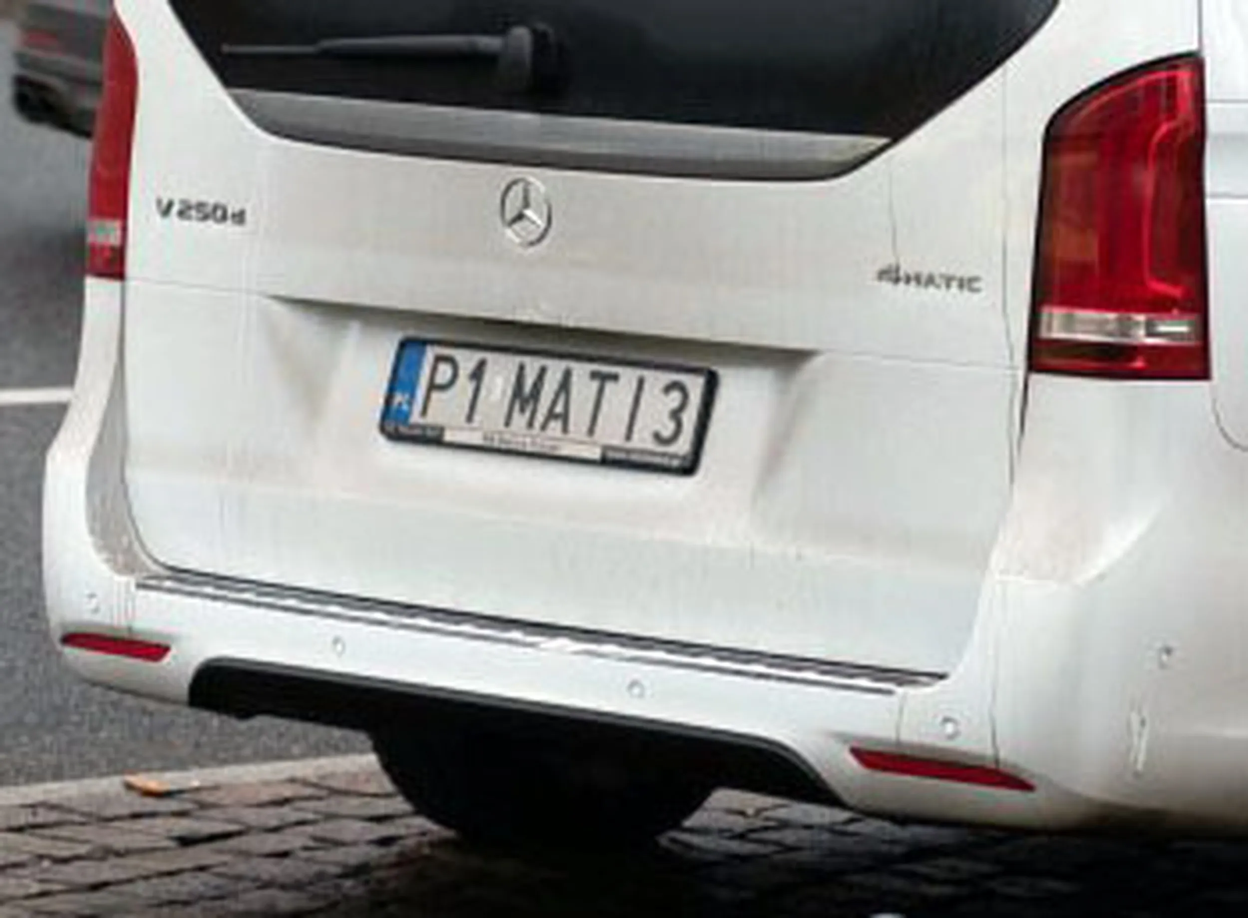 Fajny numer, blacha P1 MATI3