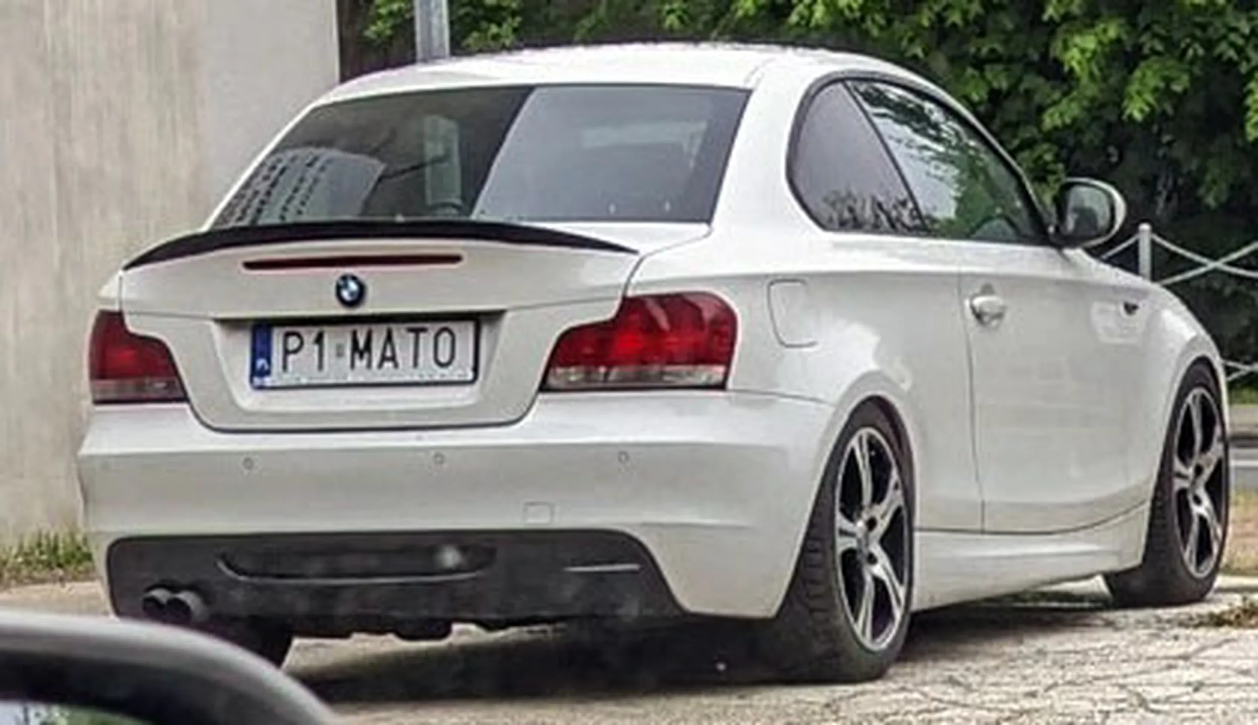 Fajny numer, blacha P1 MATO