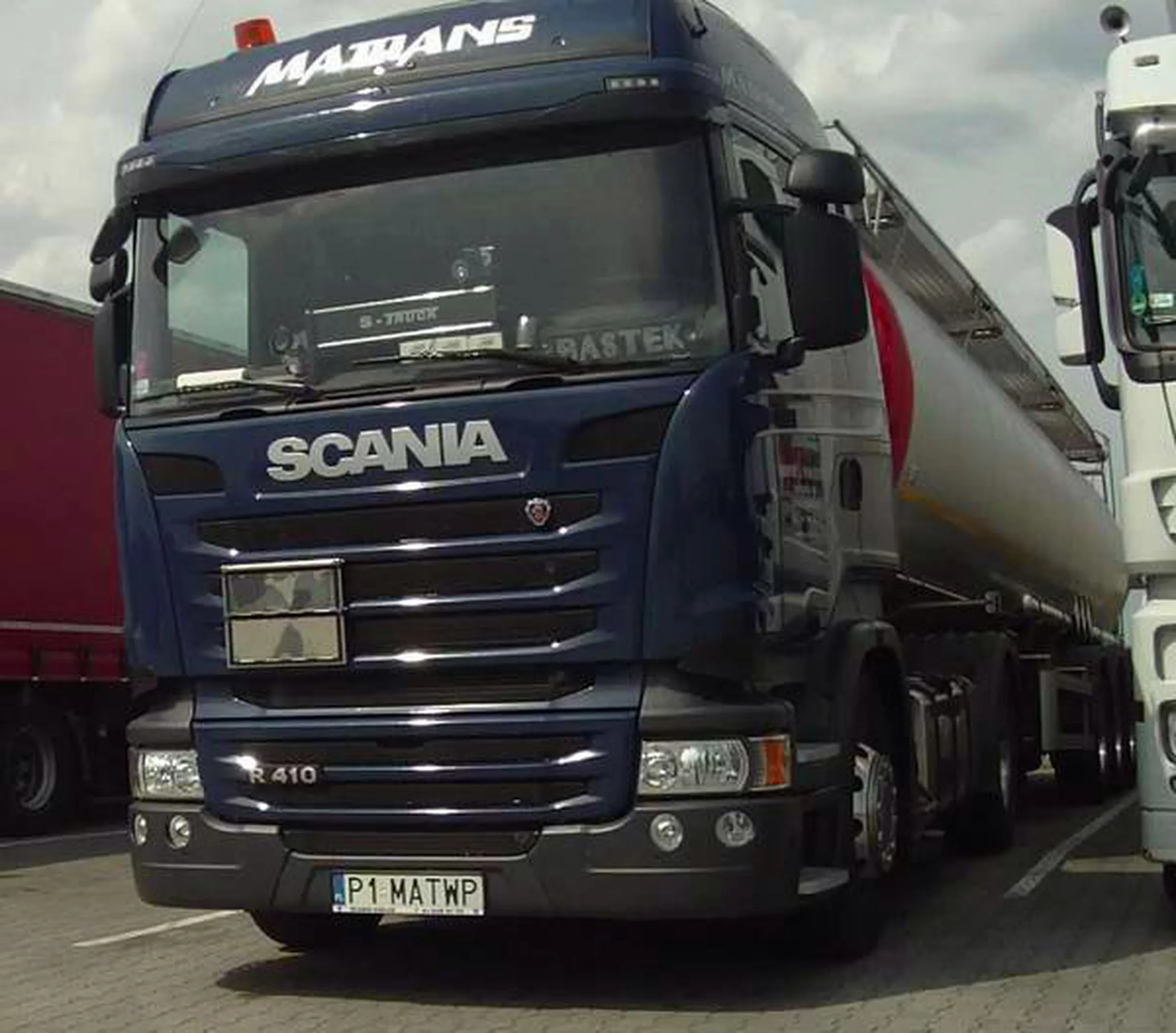 Fajny numer, blacha P1 MATWP