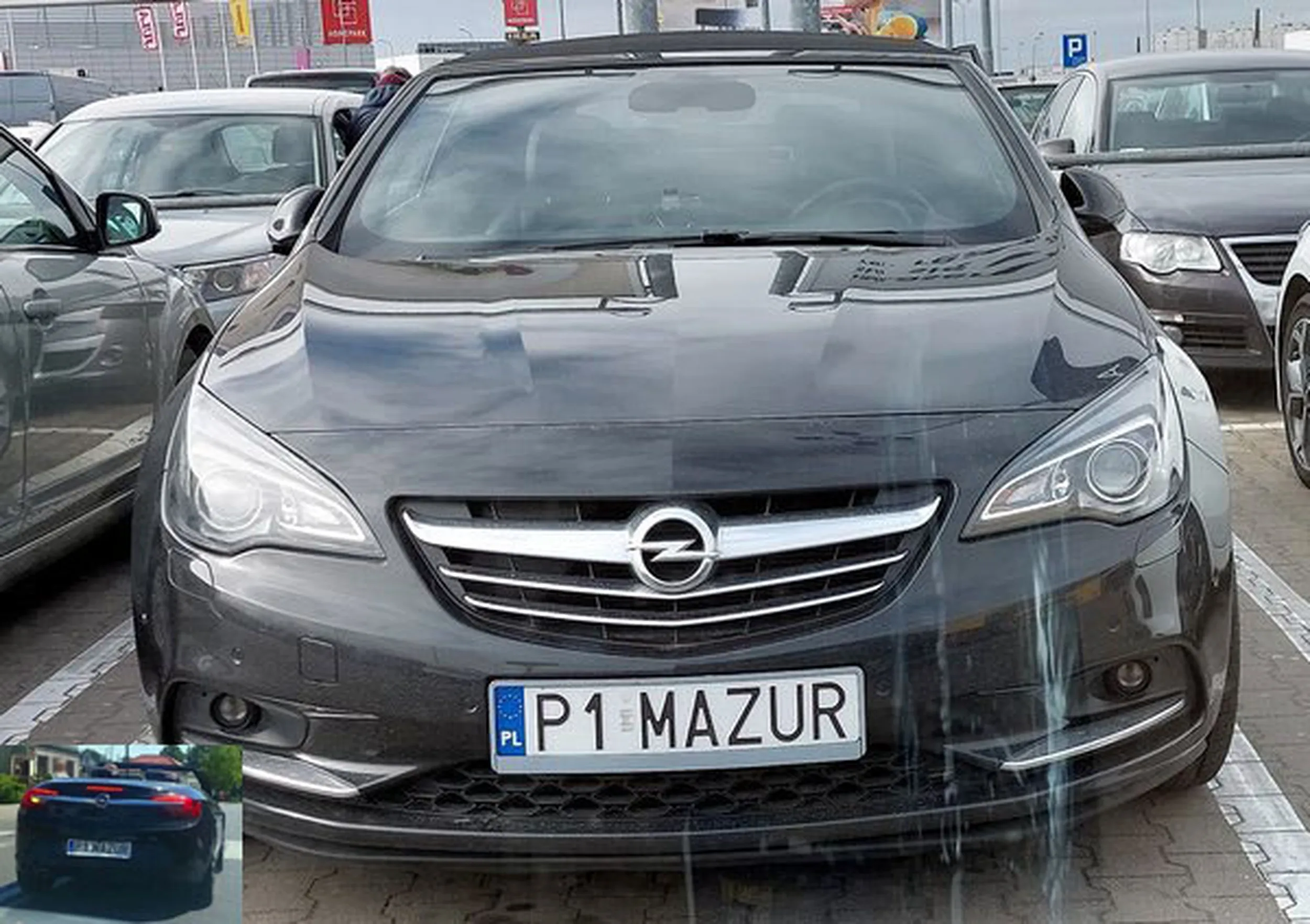 Fajny numer, blacha P1 MAZUR