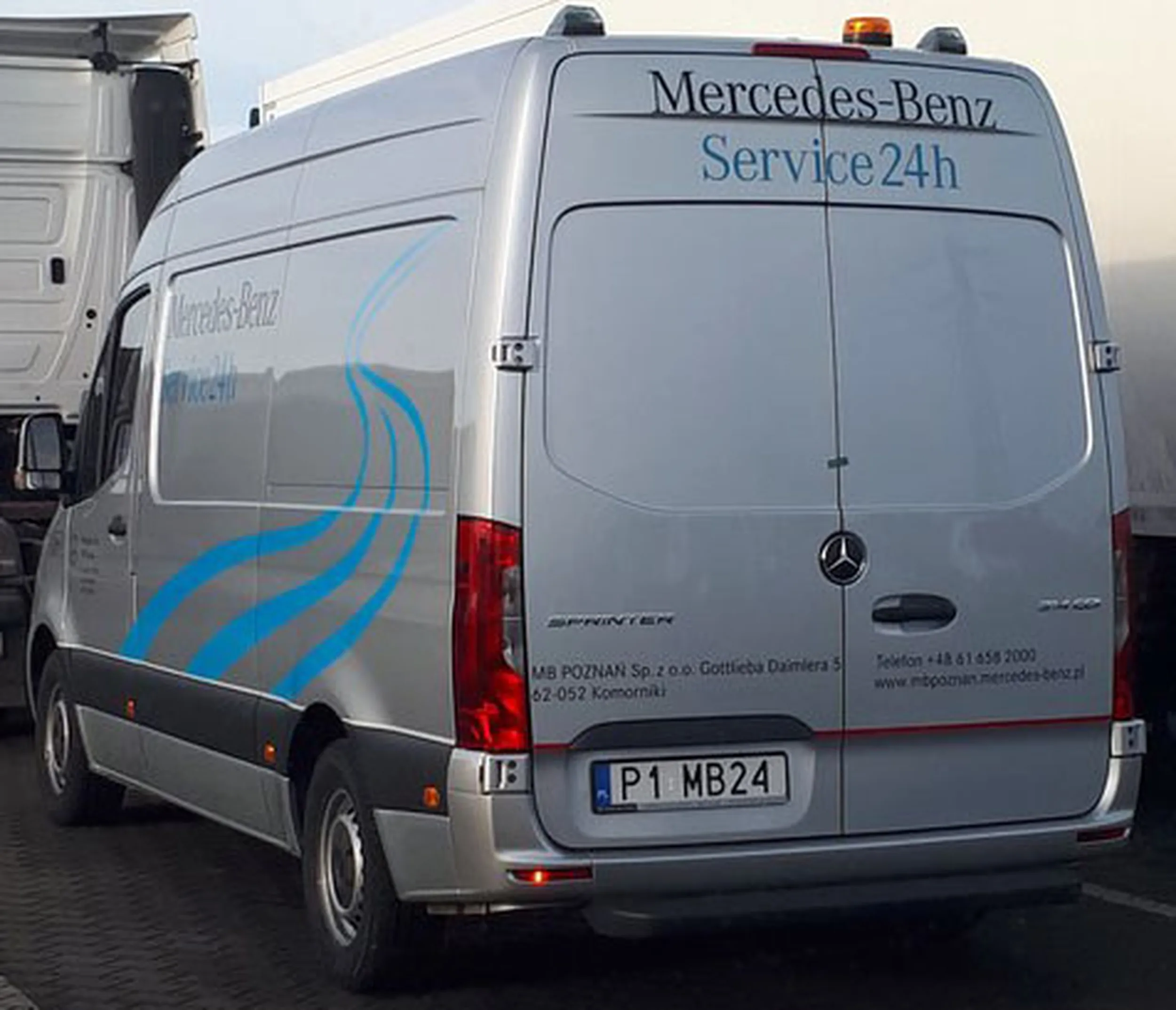 Fajny numer, blacha P1 MB24