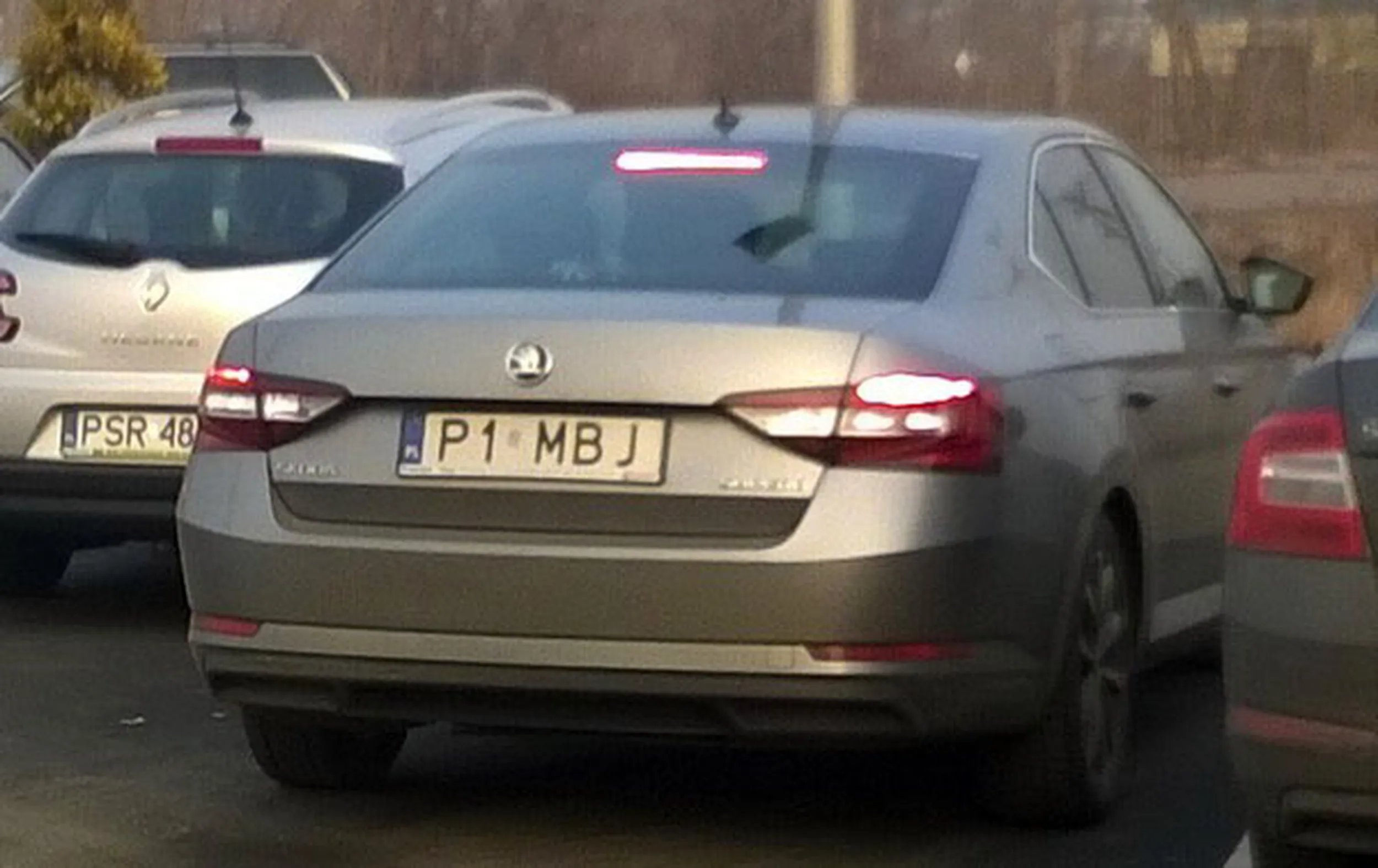 Fajny numer, blacha P1 MBJ
