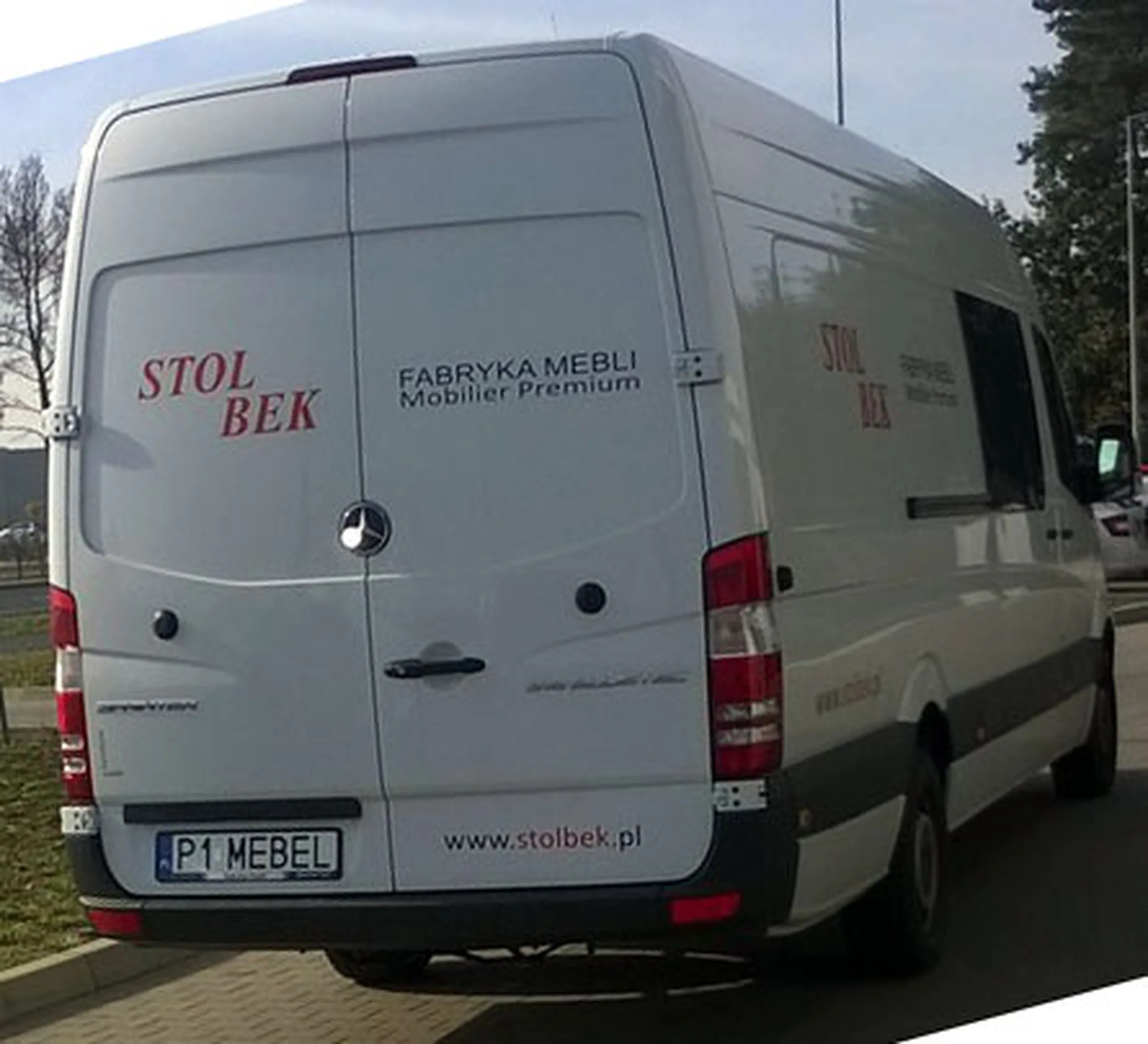 Fajny numer, blacha P1 MEBEL