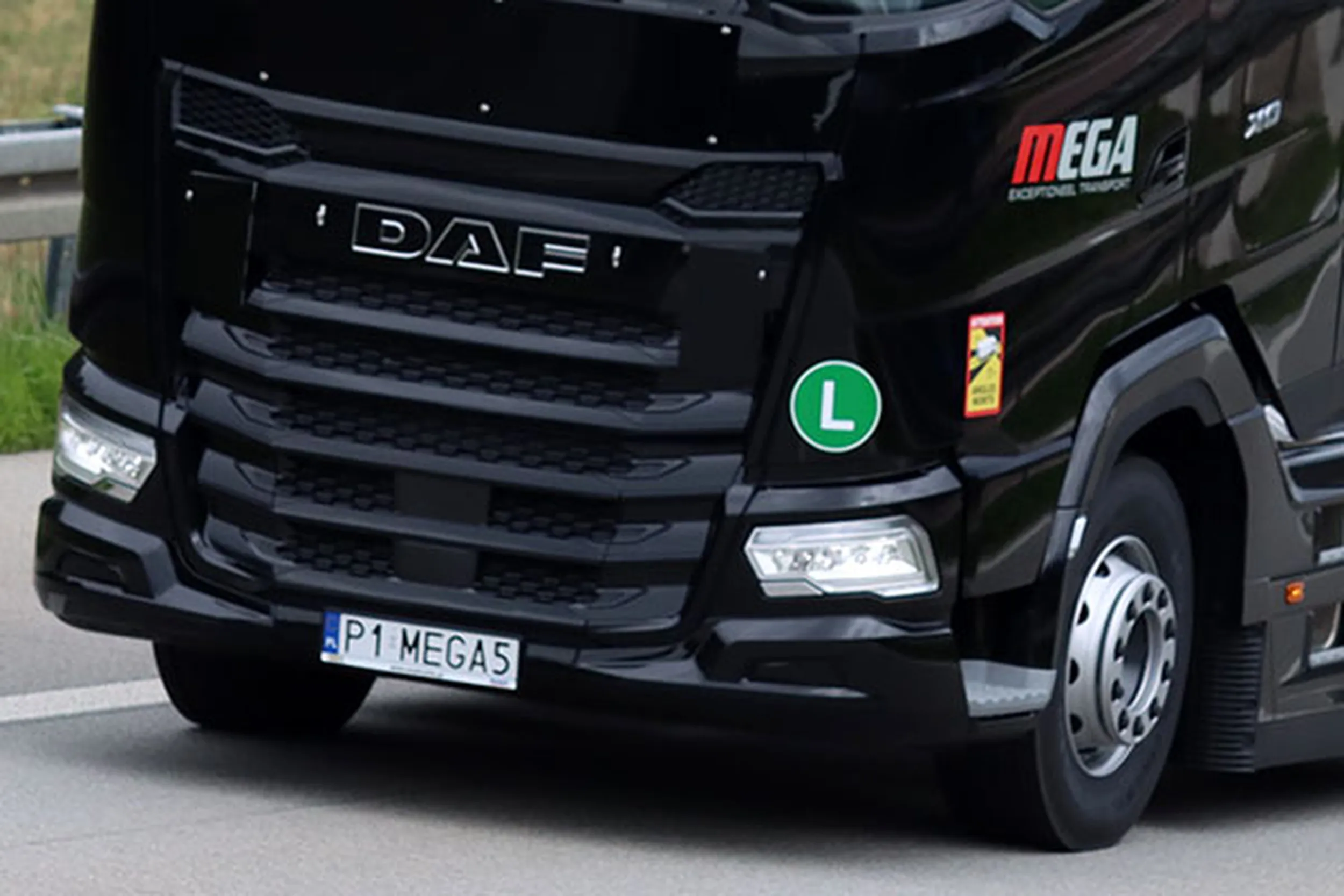 Fajny numer, blacha P1 MEGA5