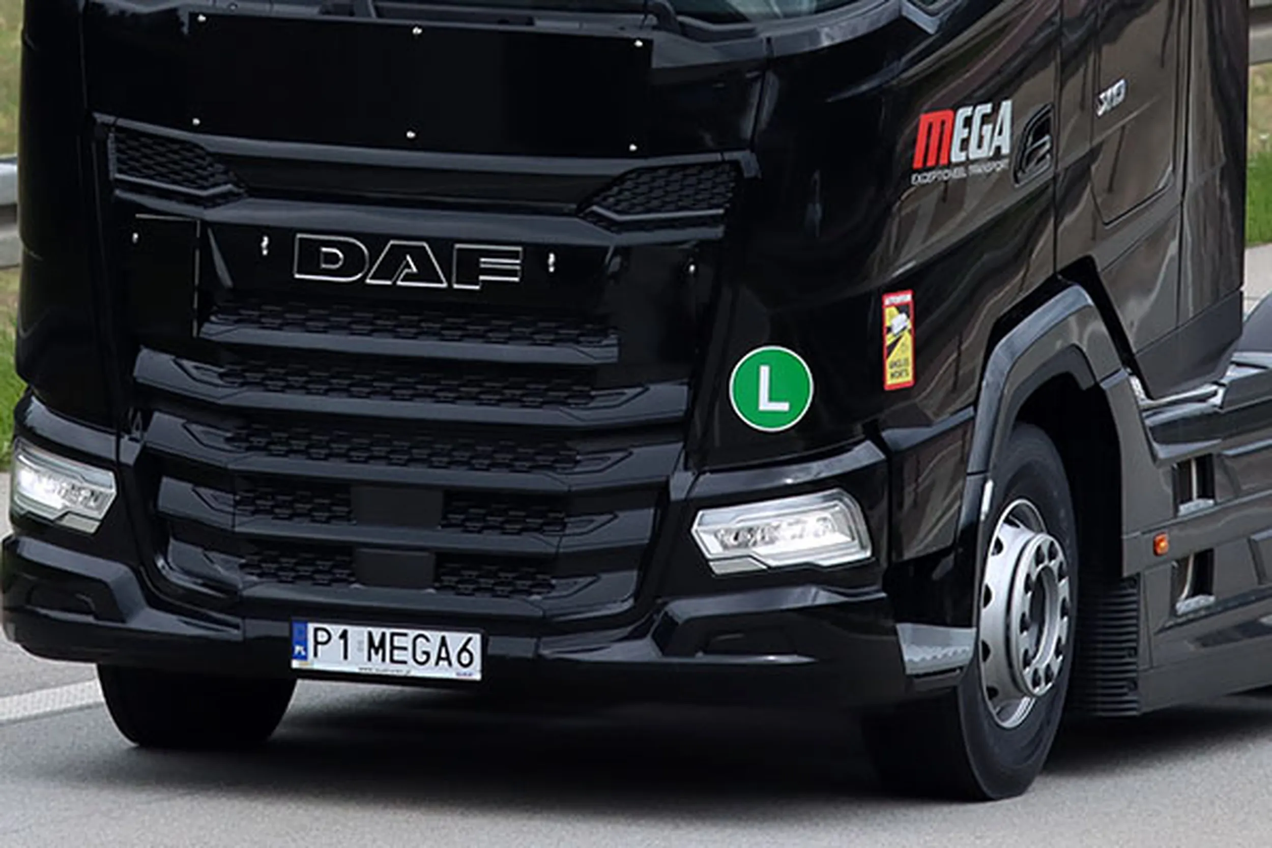 Fajny numer, blacha P1 MEGA6