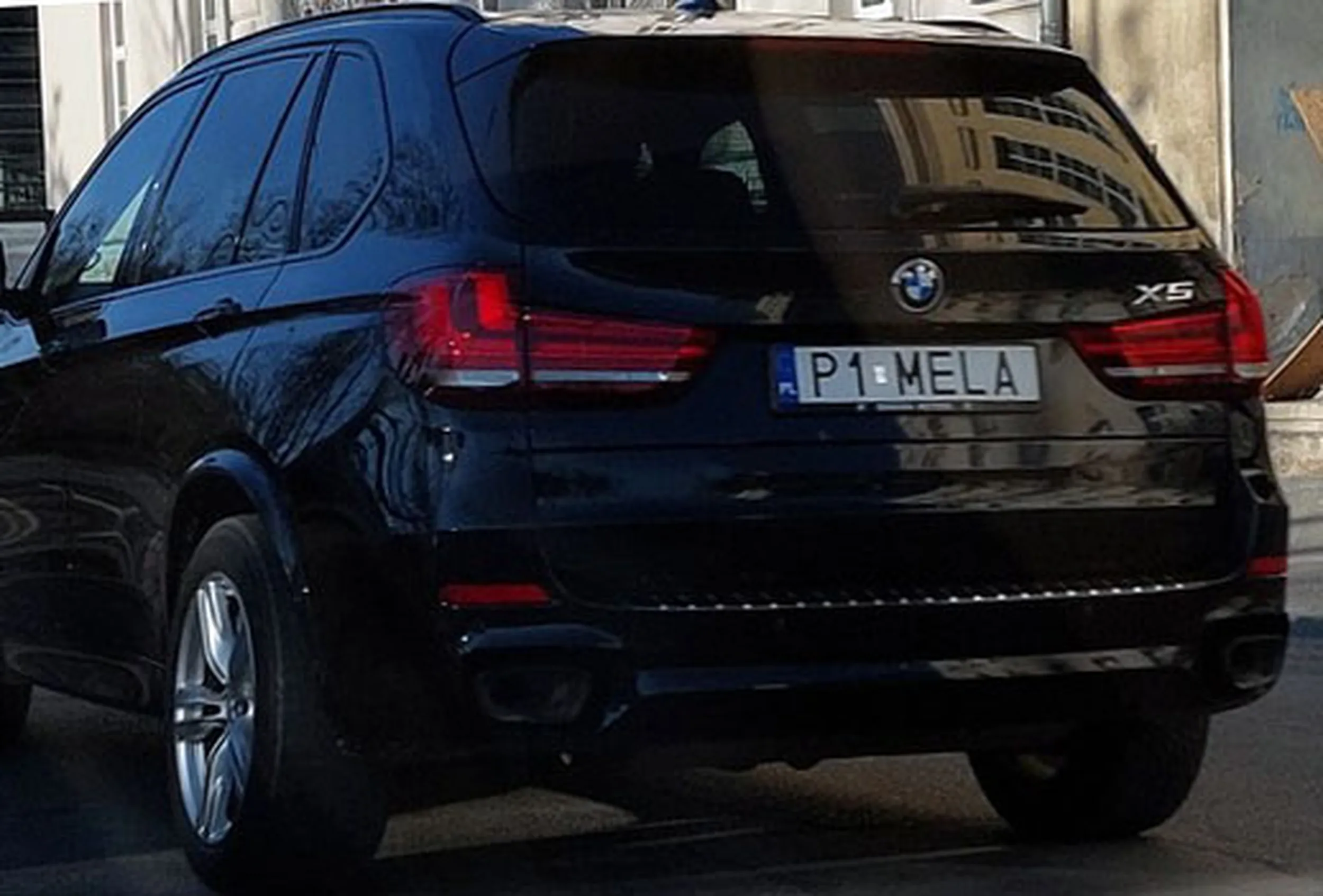 Fajny numer, blacha P1 MELA