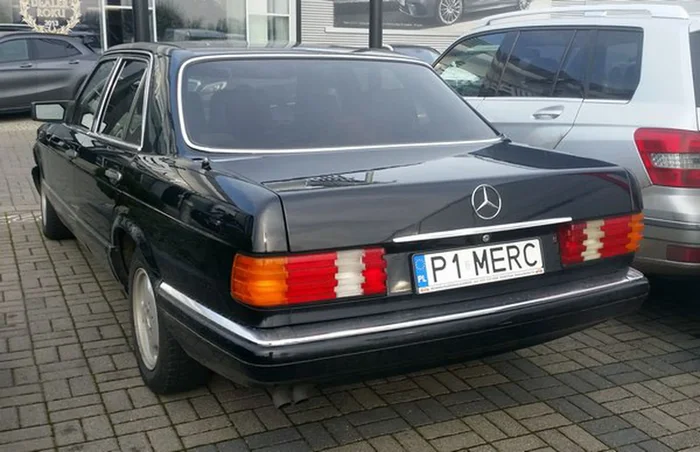 Fajny numer, blacha P1 MERC