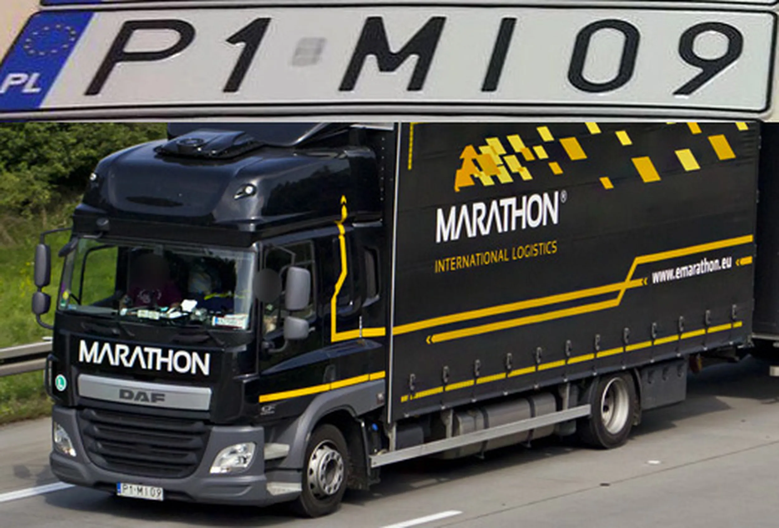 Fajny numer, blacha P1 MI09