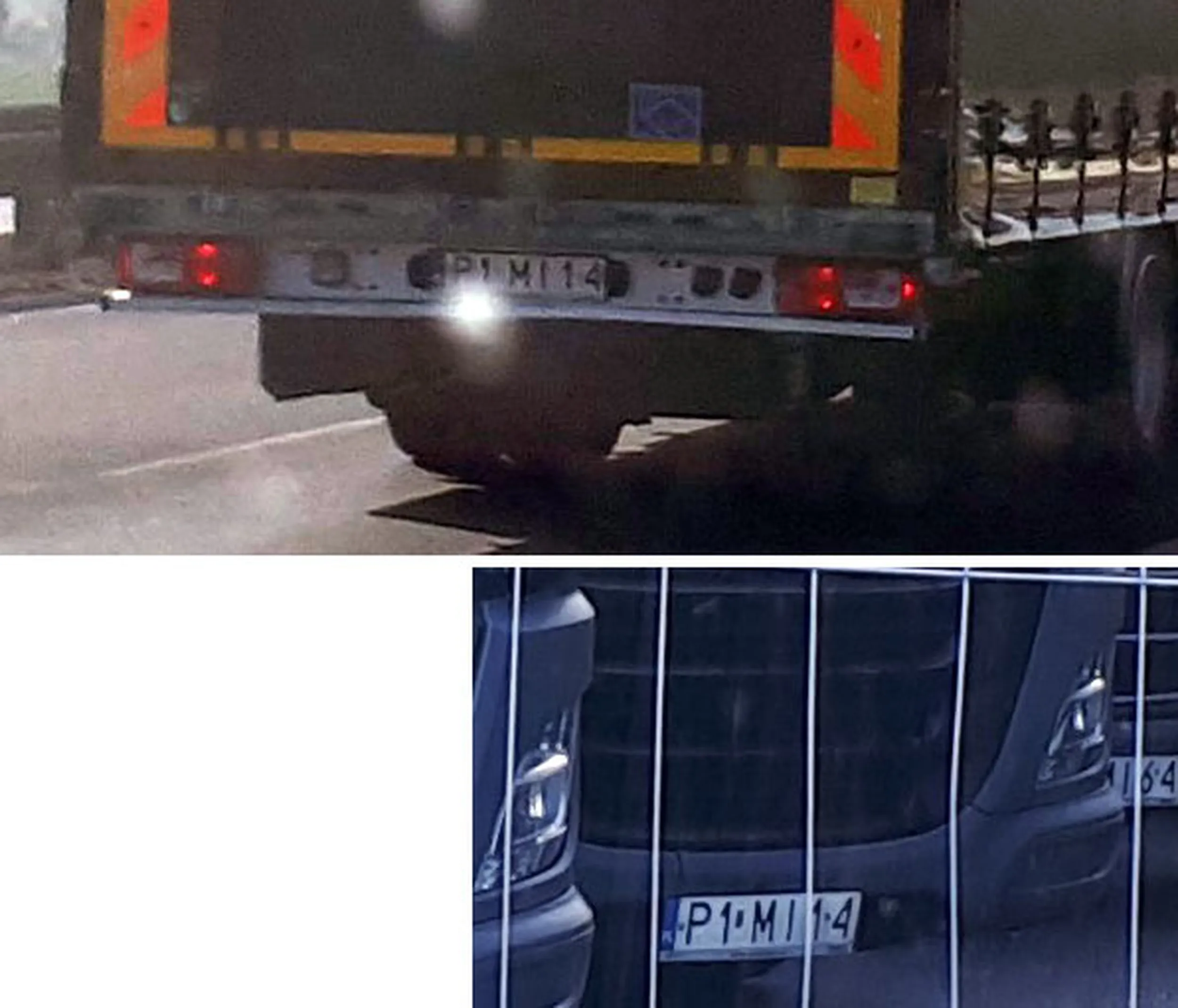 Fajny numer, blacha P1 MI14