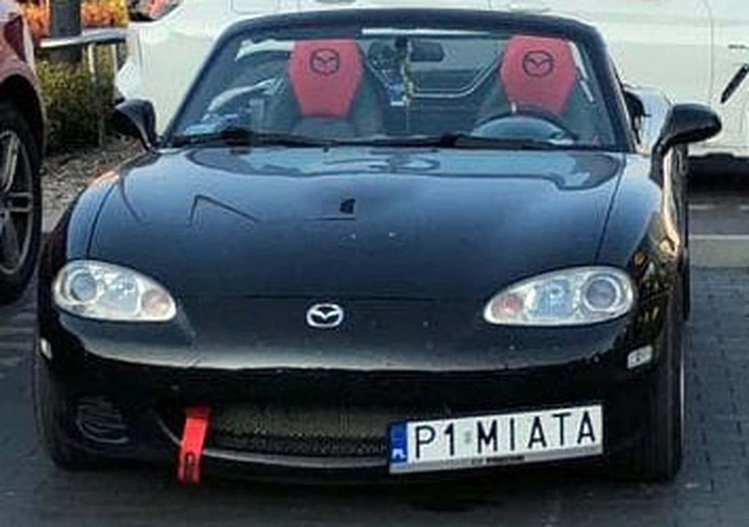 Fajny numer, blacha P1 MIATA
