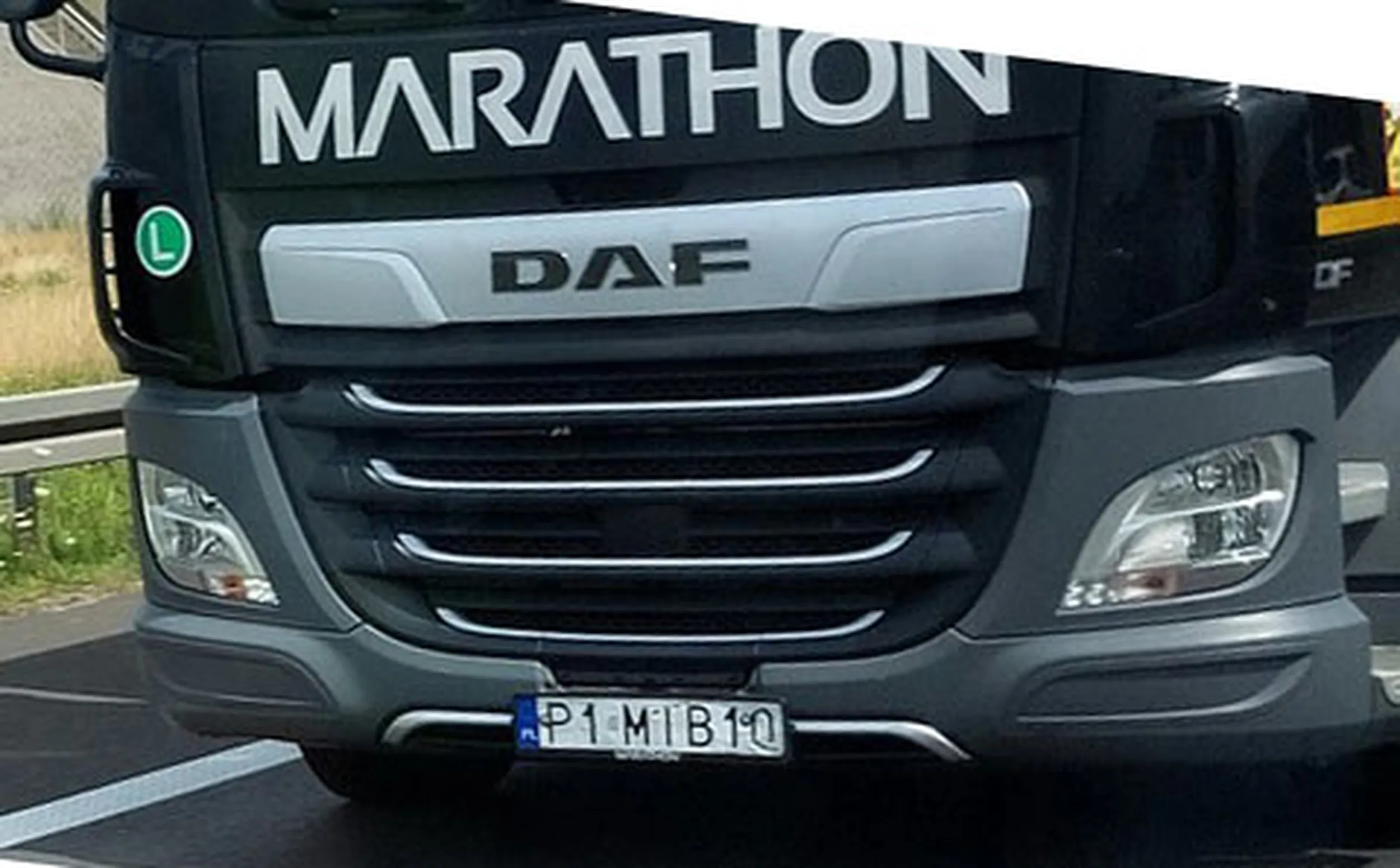 Fajny numer, blacha P1 MIB10