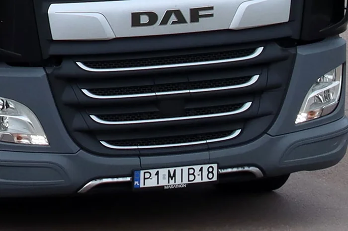 Fajny numer, blacha P1 MIB18