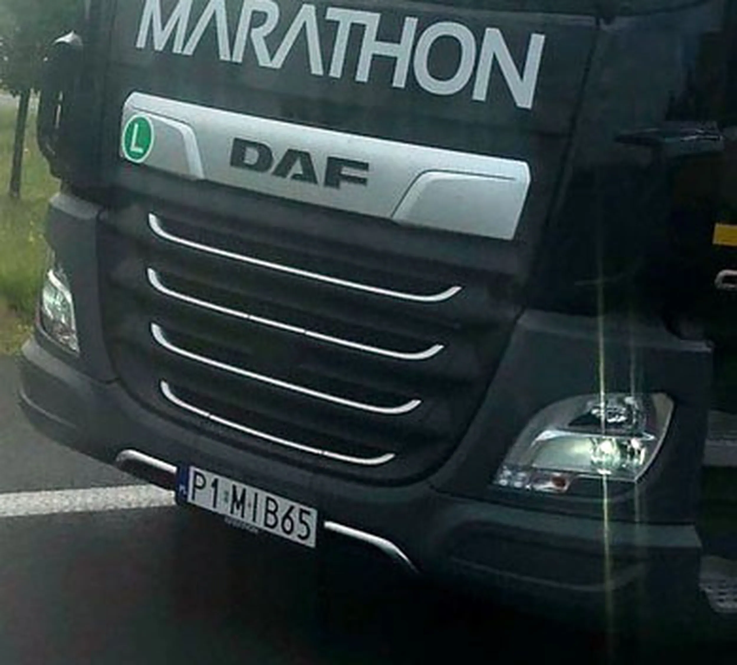 Fajny numer, blacha P1 MIB65