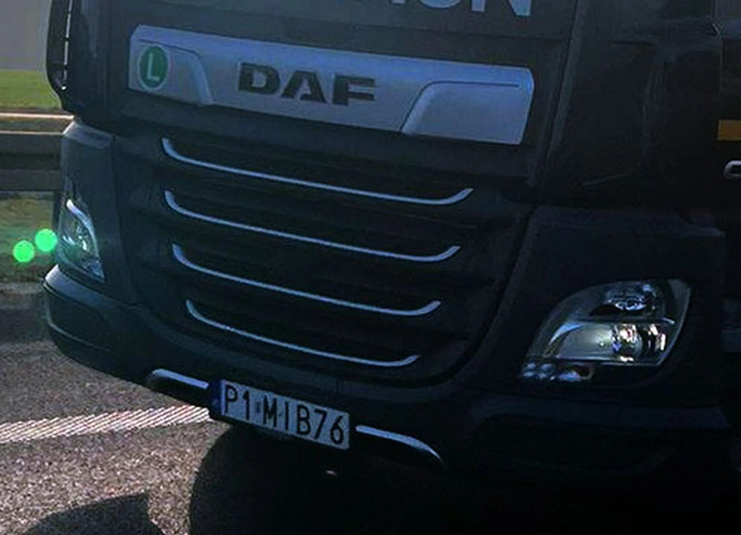 Fajny numer, blacha P1 MIB76