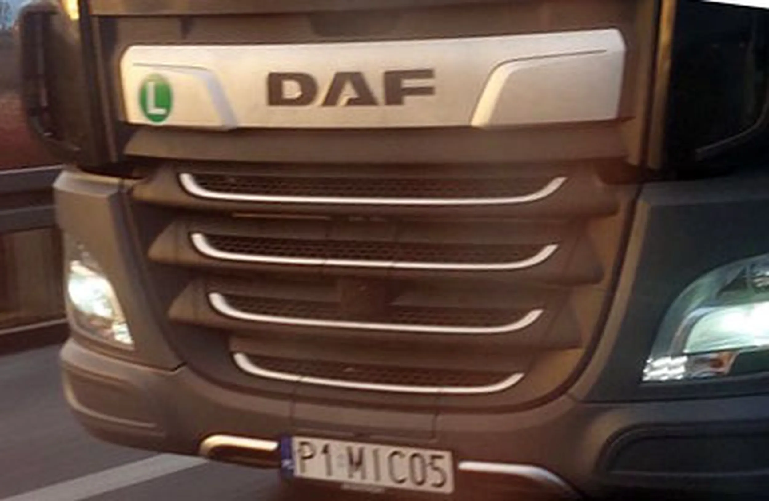 Fajny numer, blacha P1 MIC05