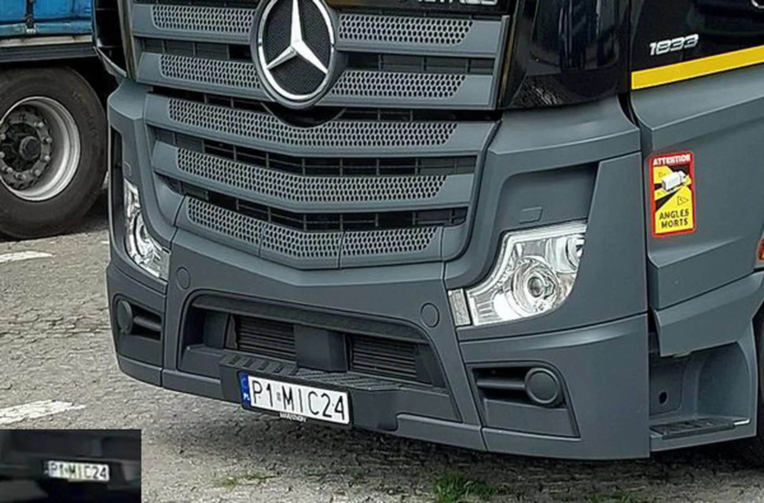 Fajny numer, blacha P1 MIC24