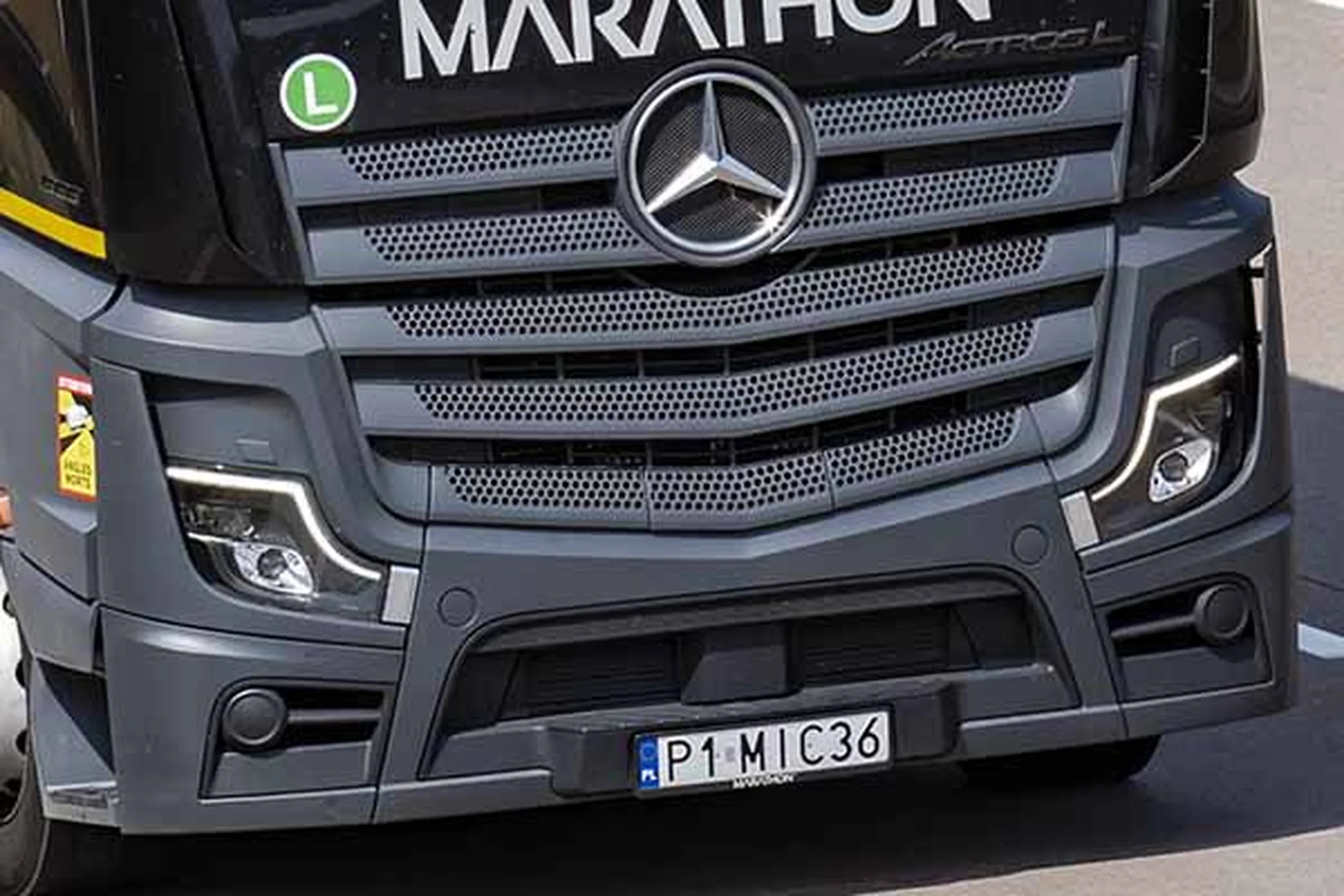 Fajny numer, blacha P1 MIC36